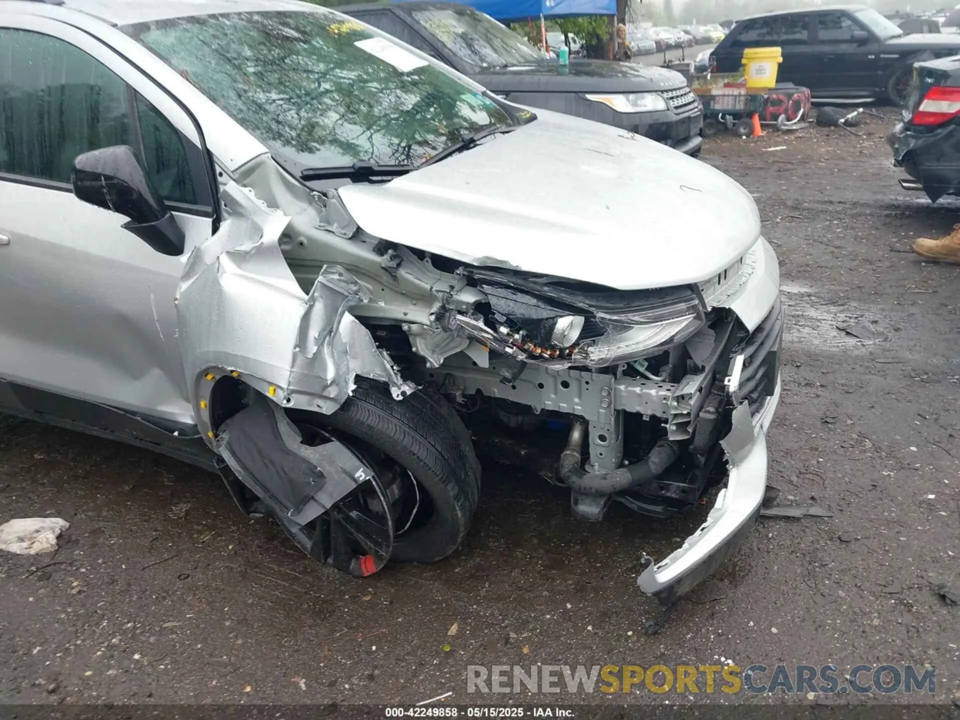 6 fotografías del automóvil dañado KL7CJPSM9NB507961 CHEVROLET TRAX 2022