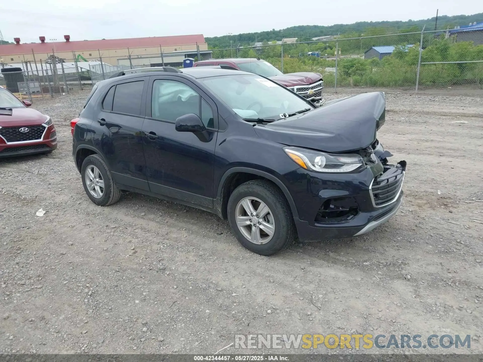 1 fotografías del automóvil dañado KL7CJPSM9NB516854 CHEVROLET TRAX 2022