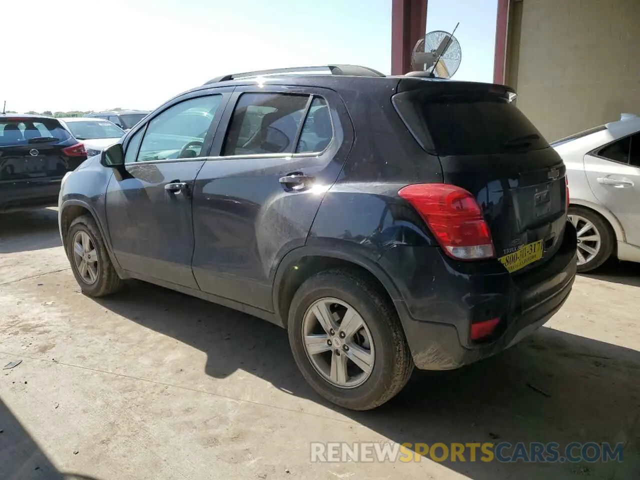 2 fotografías del automóvil dañado KL7CJPSM9NB534903 CHEVROLET TRAX 2022