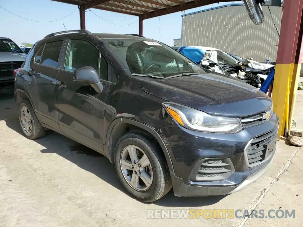 4 fotografías del automóvil dañado KL7CJPSM9NB534903 CHEVROLET TRAX 2022