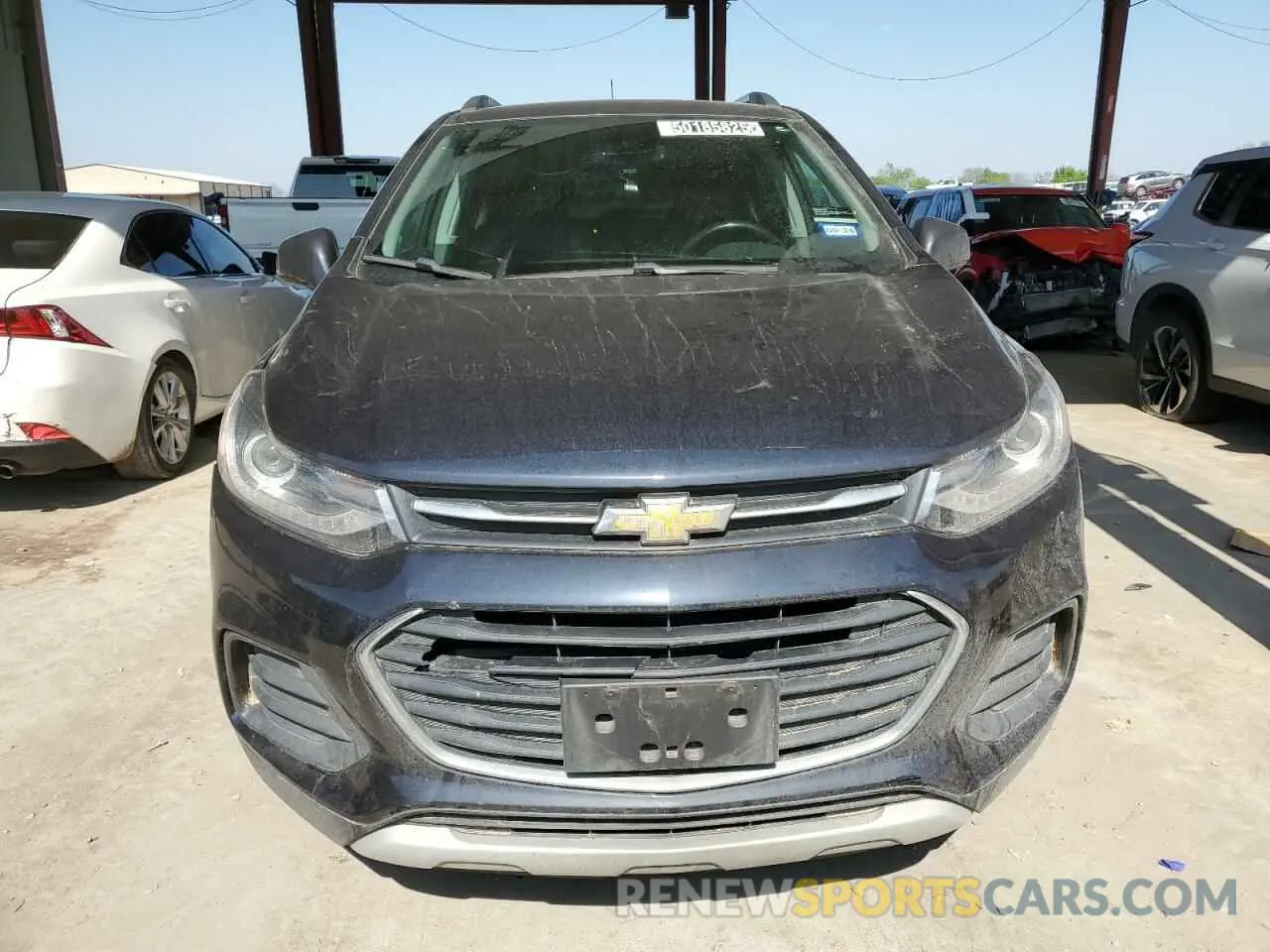 5 fotografías del automóvil dañado KL7CJPSM9NB534903 CHEVROLET TRAX 2022