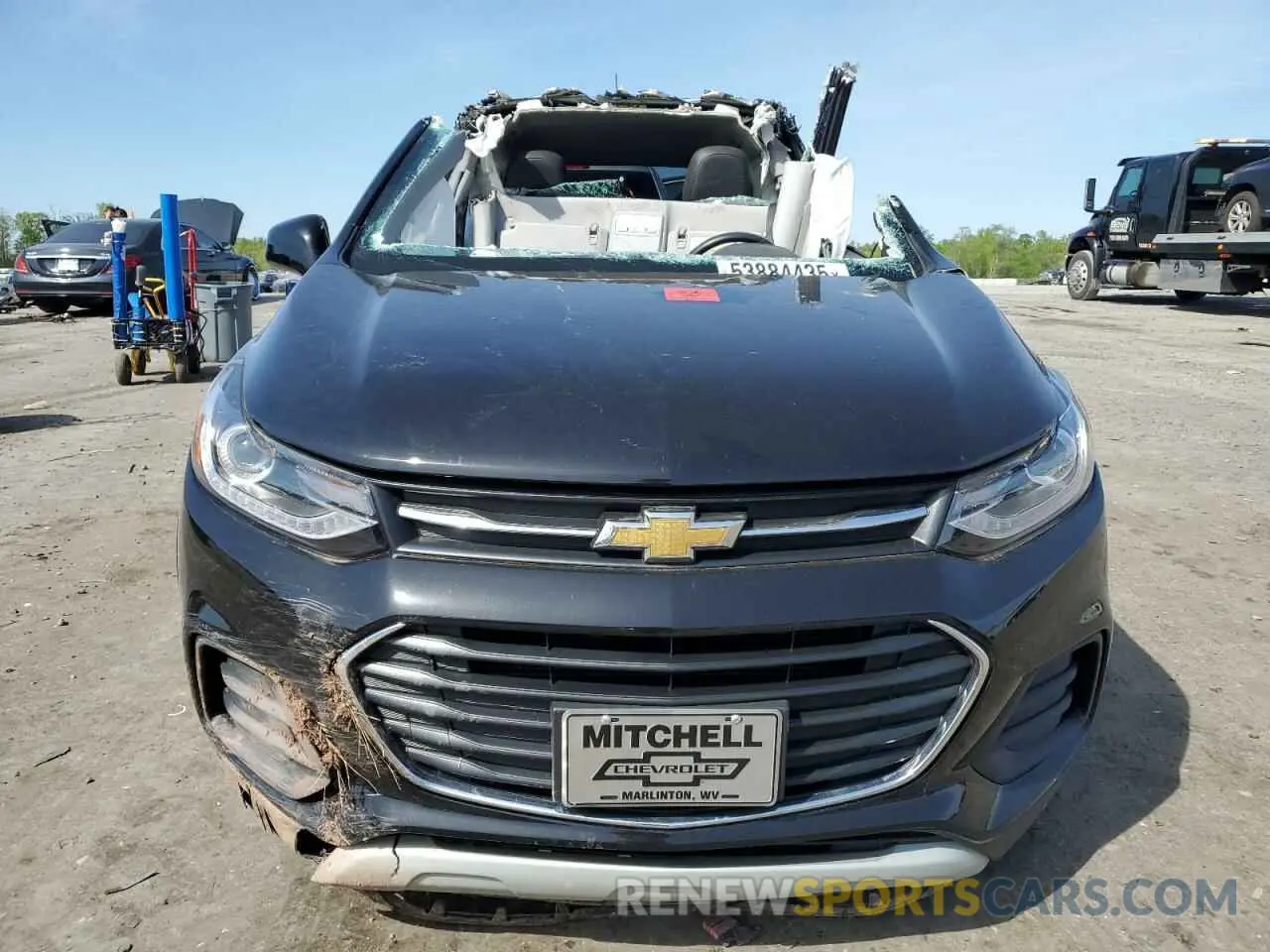 5 fotografías del automóvil dañado KL7CJPSM9NB541107 CHEVROLET TRAX 2022