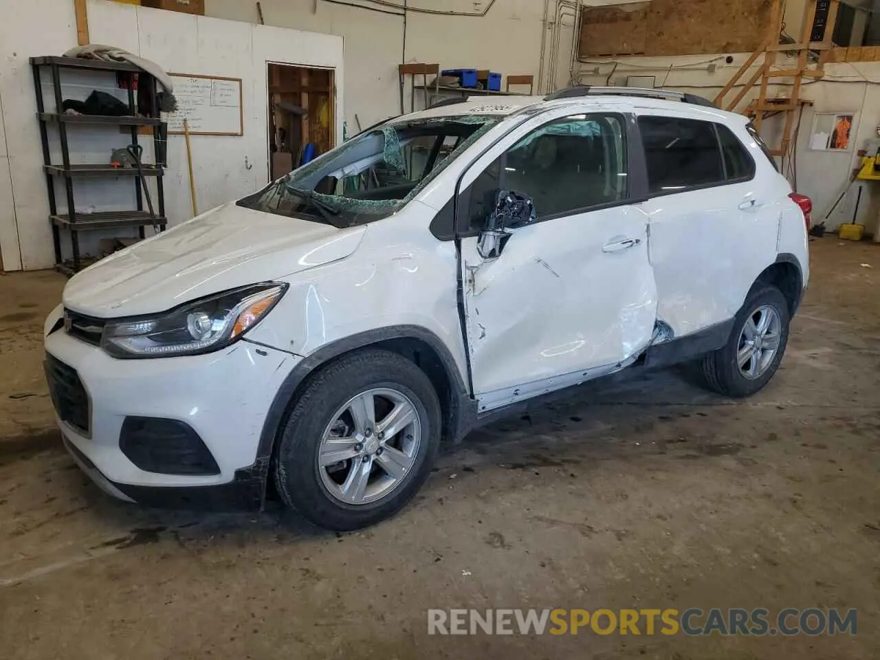 1 fotografías del automóvil dañado KL7CJPSMXNB528110 CHEVROLET TRAX 2022