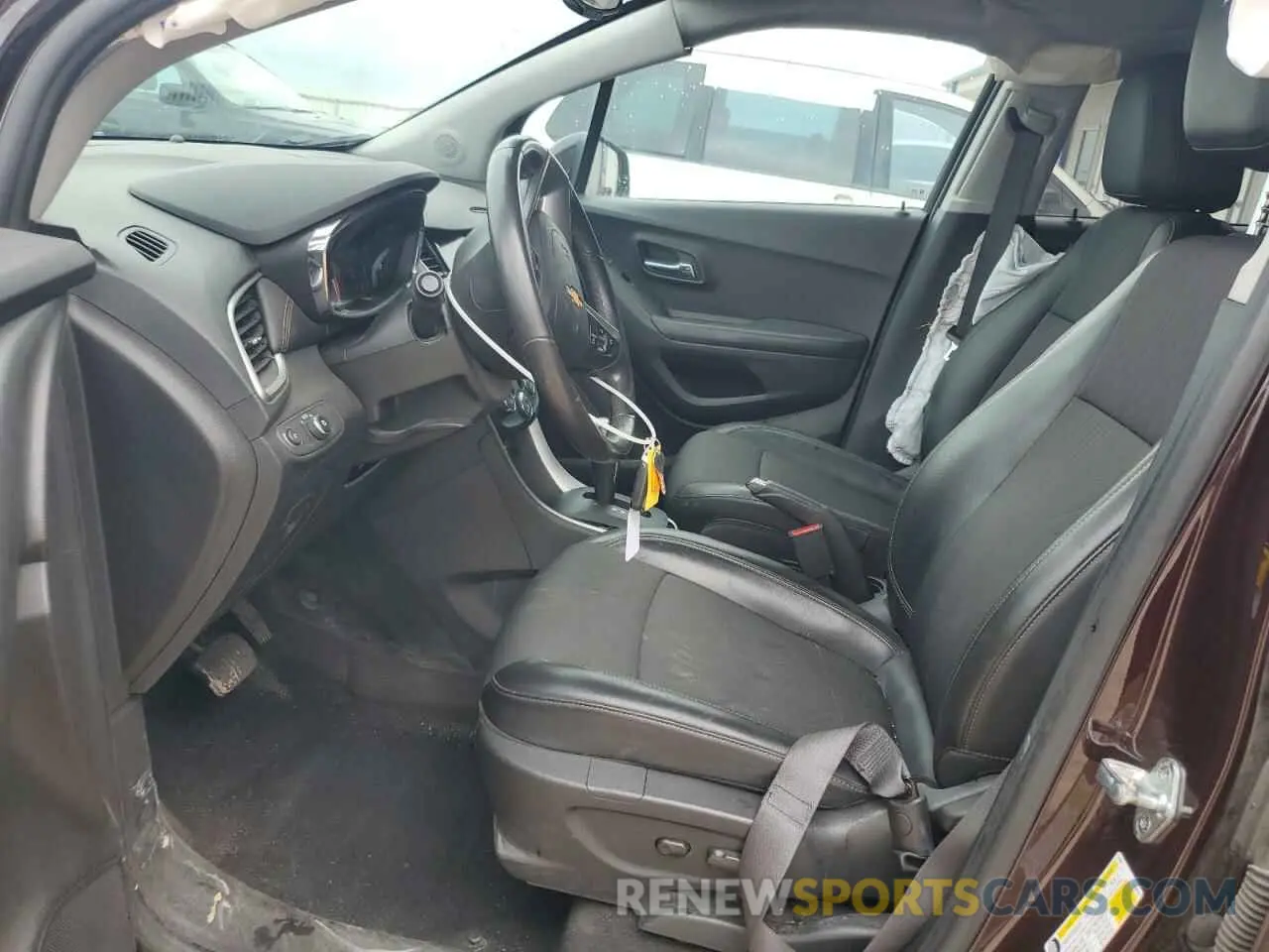 7 fotografías del automóvil dañado KL7CJPSMXNB535803 CHEVROLET TRAX 2022