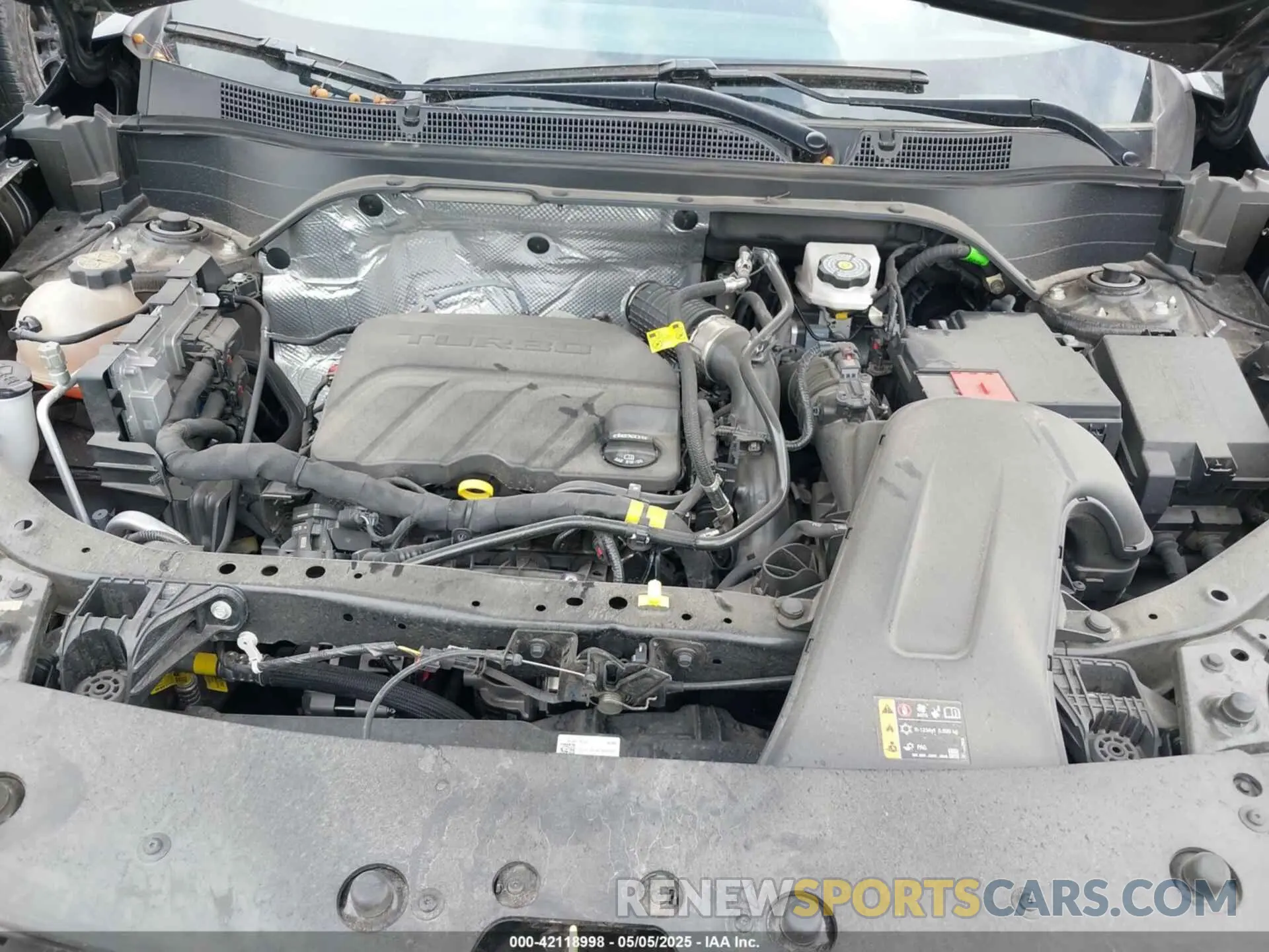 10 fotografías del automóvil dañado KL77LFE20RC110378 CHEVROLET TRAX 2024
