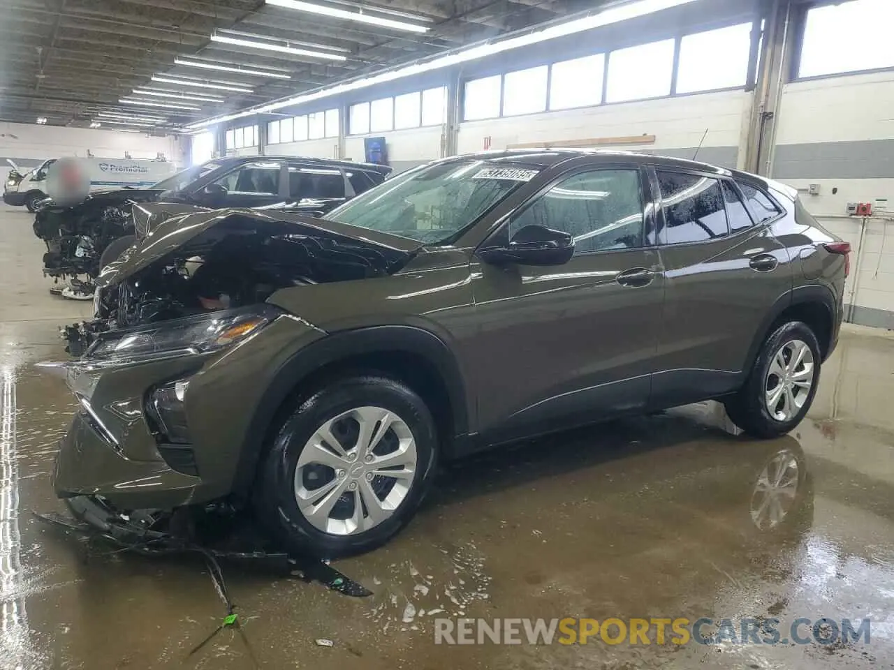 1 fotografías del automóvil dañado KL77LFE20RC158656 CHEVROLET TRAX 2024