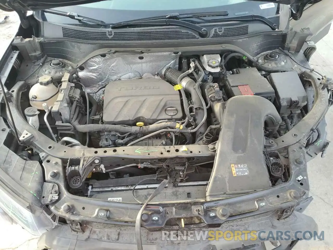 11 fotografías del automóvil dañado KL77LFE22RC054427 CHEVROLET TRAX 2024