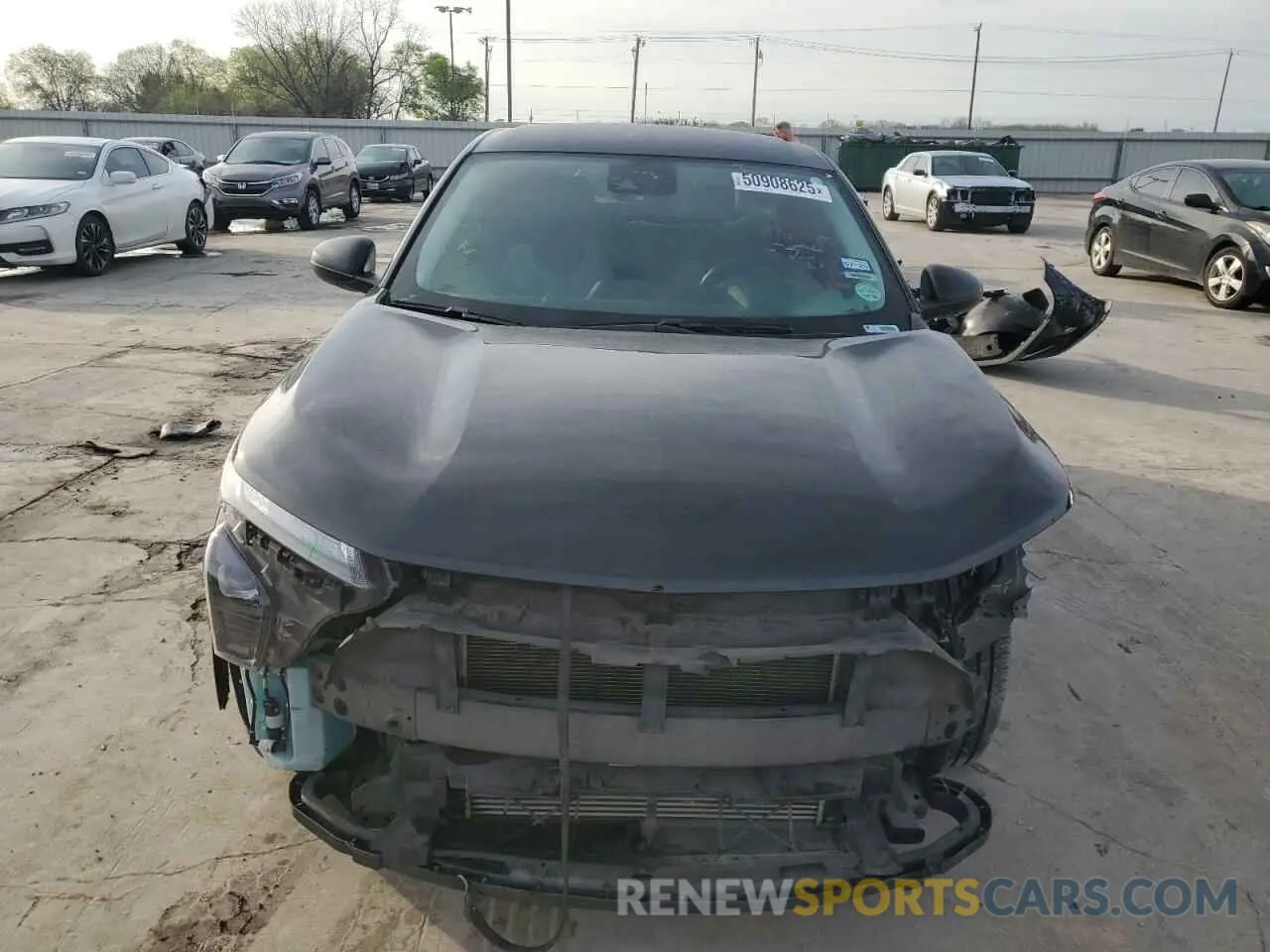 5 fotografías del automóvil dañado KL77LFE22RC054427 CHEVROLET TRAX 2024