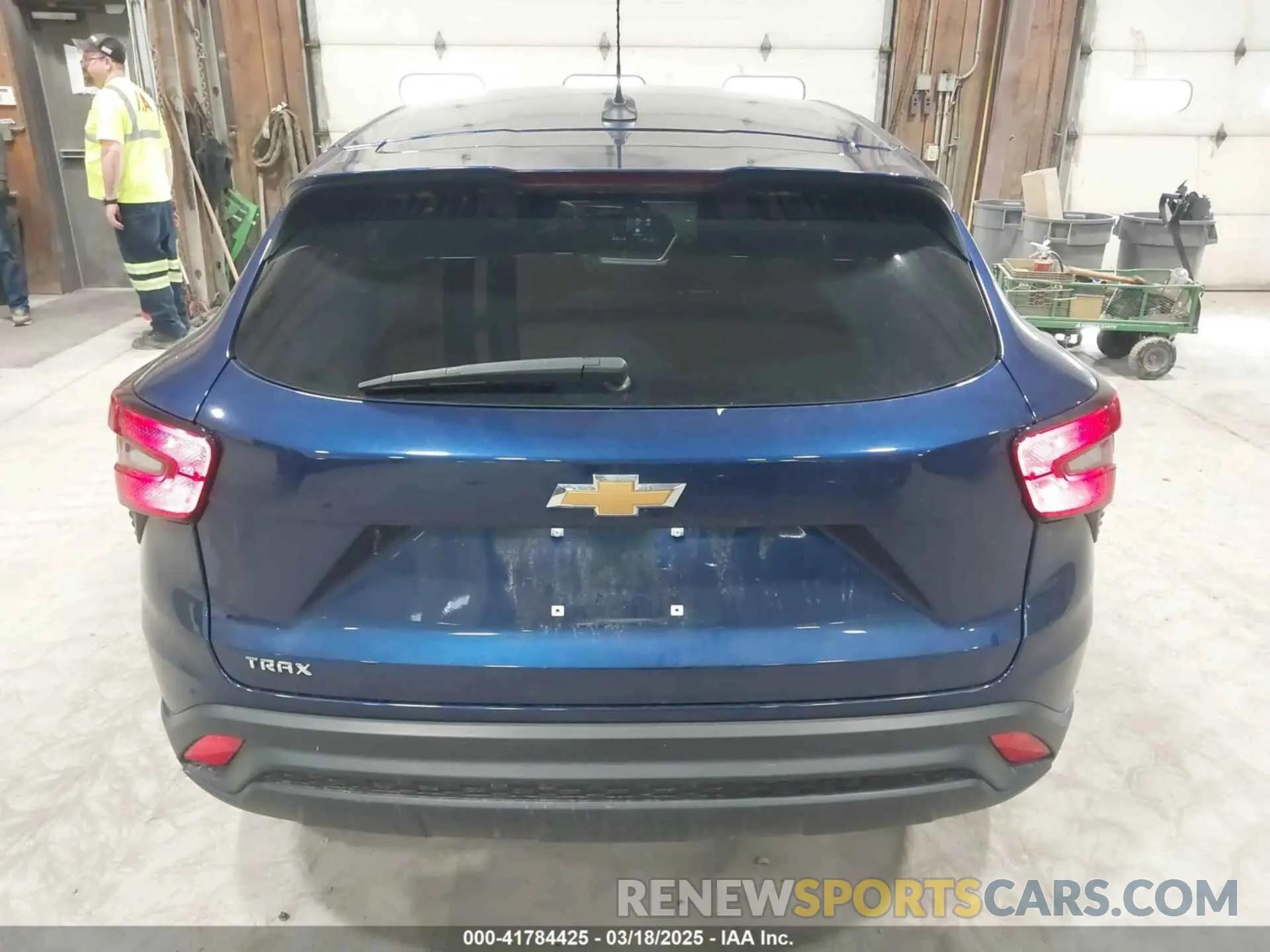 16 fotografías del automóvil dañado KL77LFE22RC100676 CHEVROLET TRAX 2024