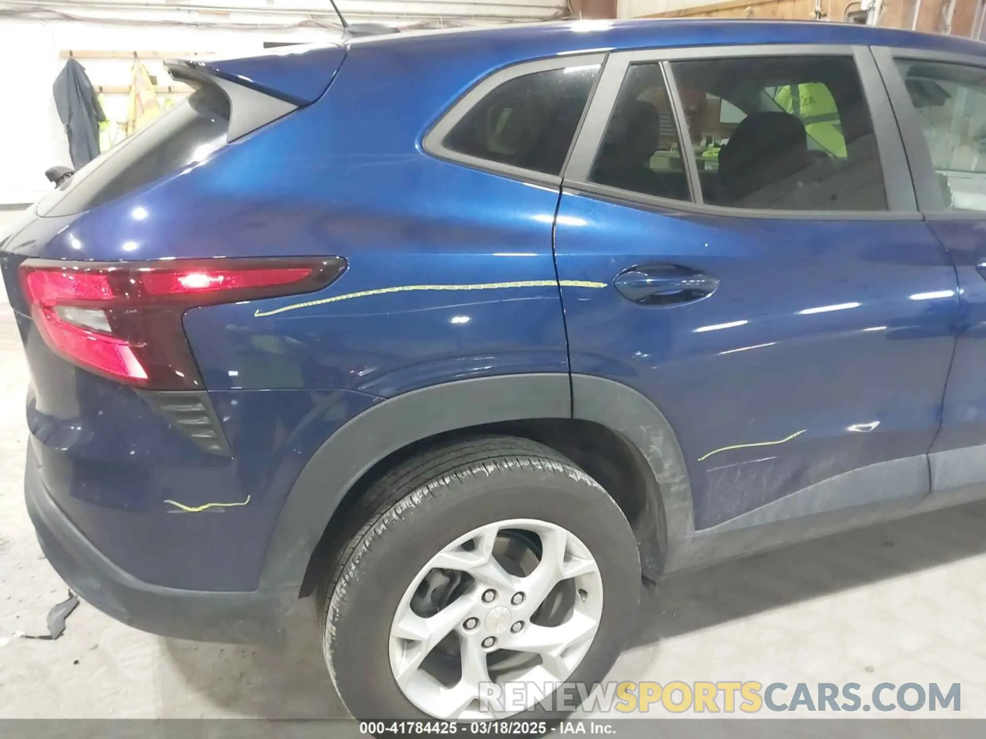 17 fotografías del automóvil dañado KL77LFE22RC100676 CHEVROLET TRAX 2024