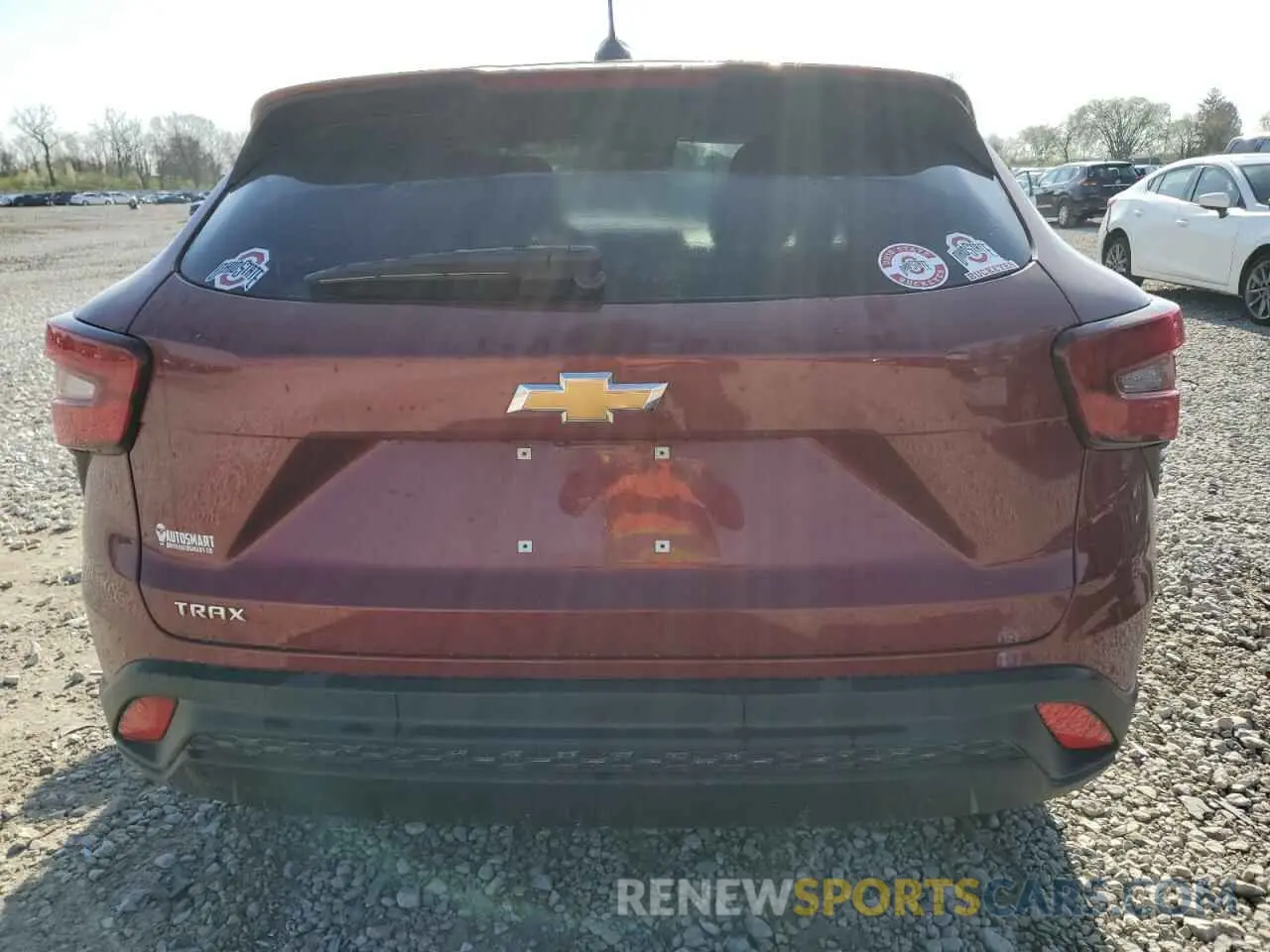 6 fotografías del automóvil dañado KL77LFE22RC135797 CHEVROLET TRAX 2024