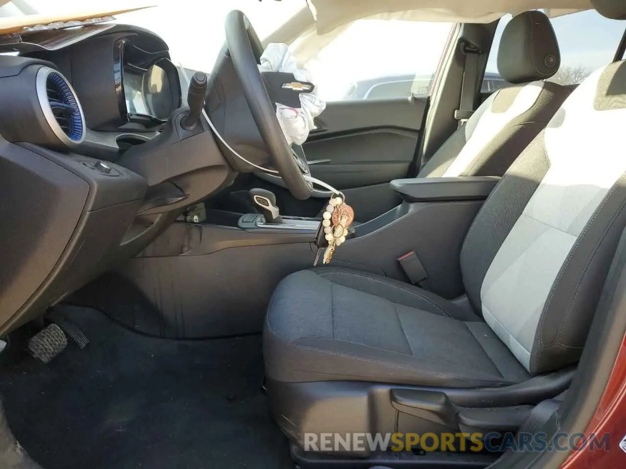7 fotografías del automóvil dañado KL77LFE22RC135797 CHEVROLET TRAX 2024