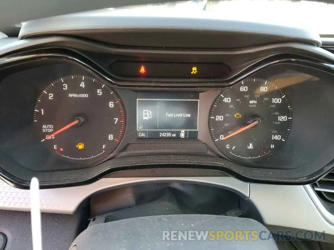 9 fotografías del automóvil dañado KL77LFE22RC135797 CHEVROLET TRAX 2024