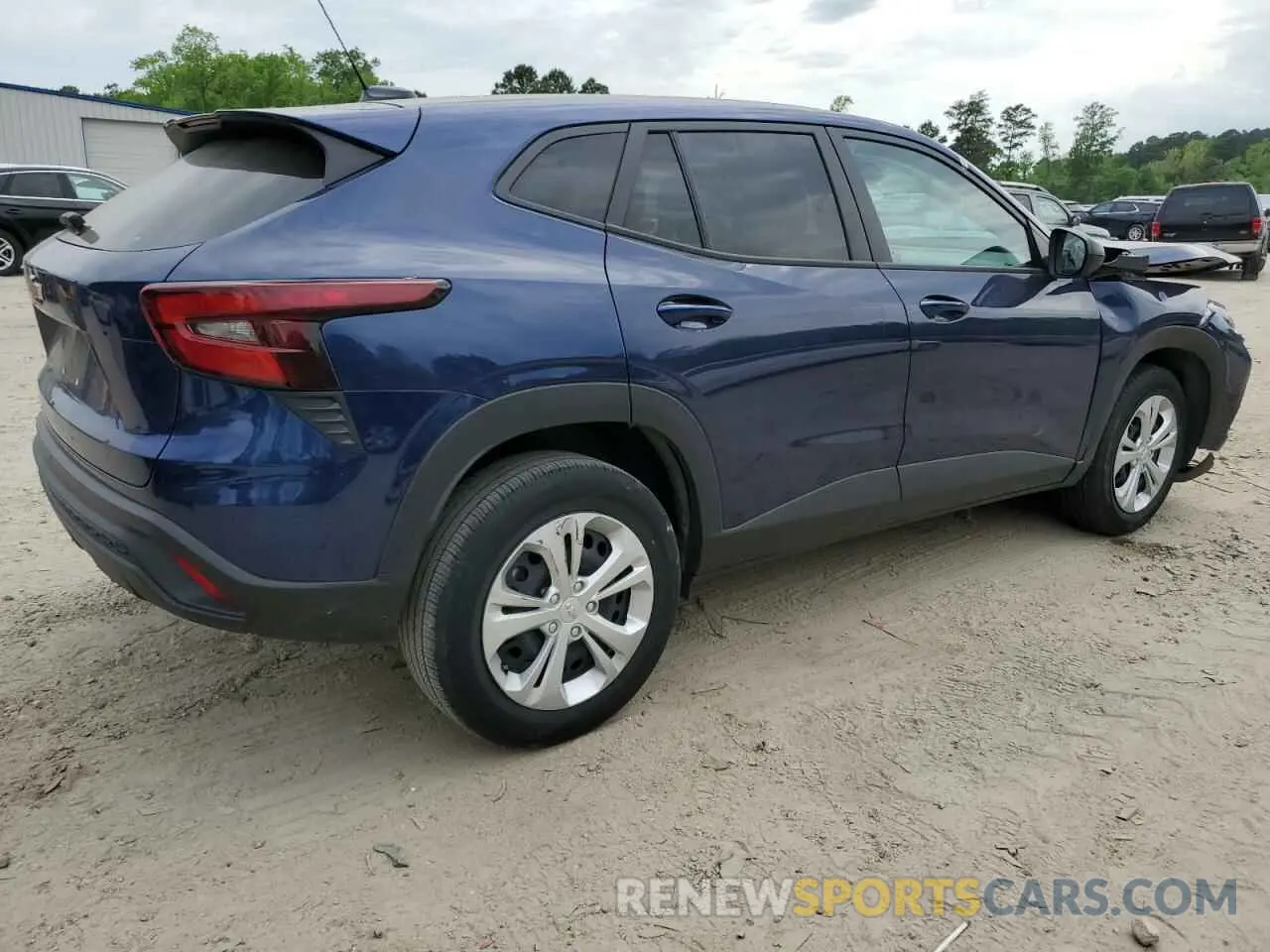 3 fotografías del automóvil dañado KL77LFE22RC136318 CHEVROLET TRAX 2024