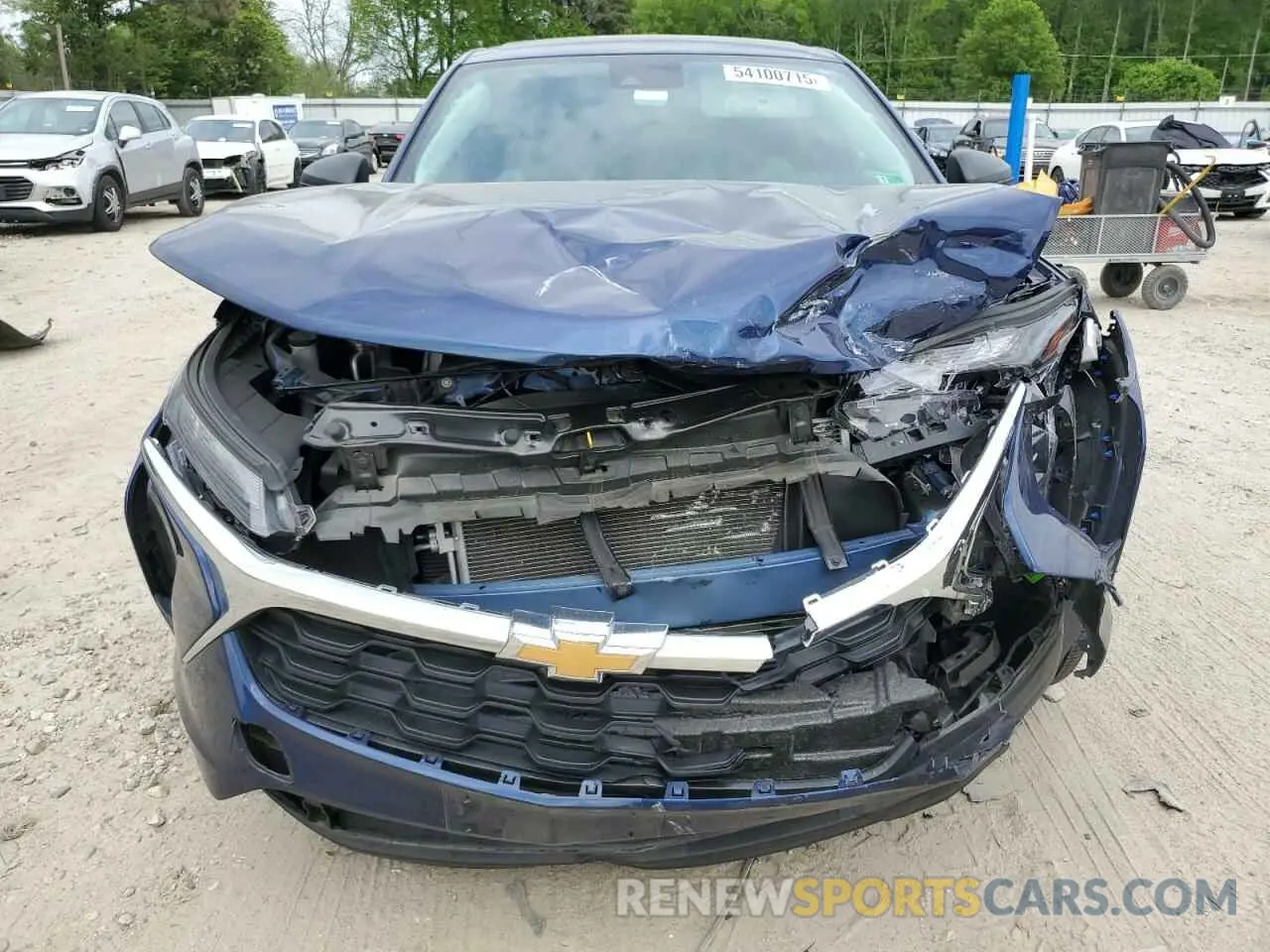 5 fotografías del automóvil dañado KL77LFE22RC136318 CHEVROLET TRAX 2024