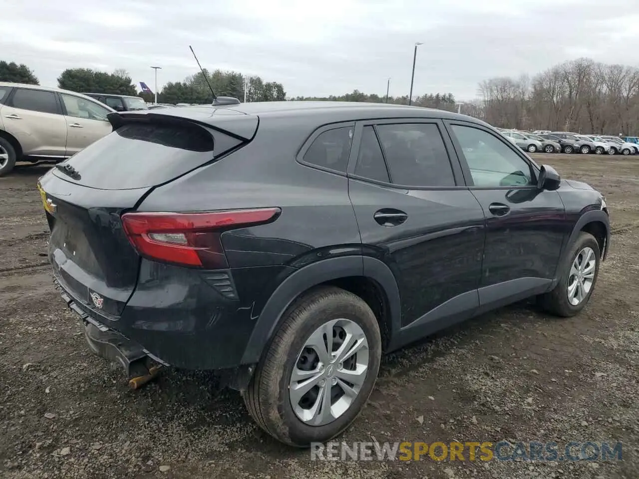 3 fotografías del automóvil dañado KL77LFE22RC194249 CHEVROLET TRAX 2024