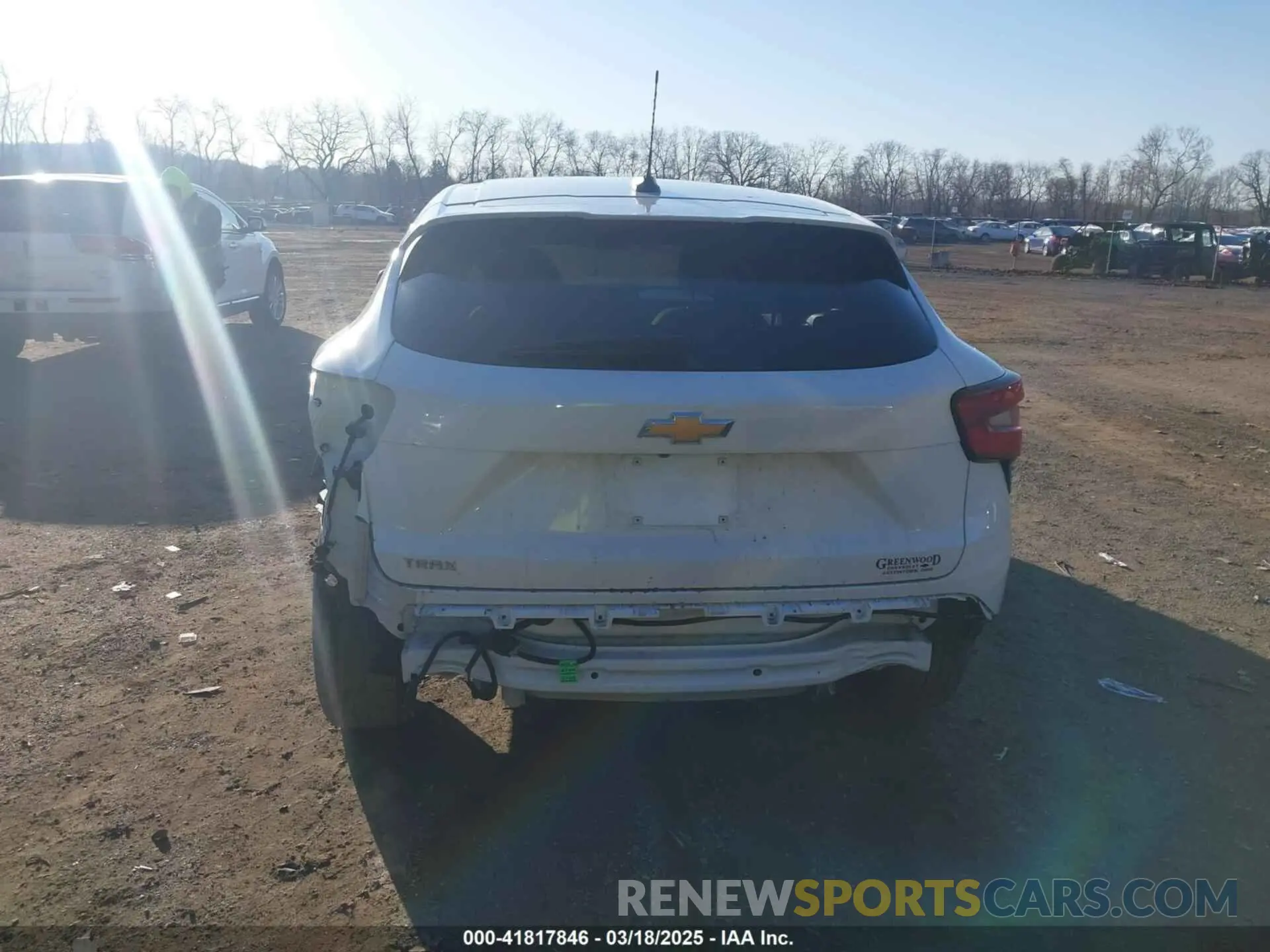 17 fotografías del automóvil dañado KL77LFE23RC062956 CHEVROLET TRAX 2024