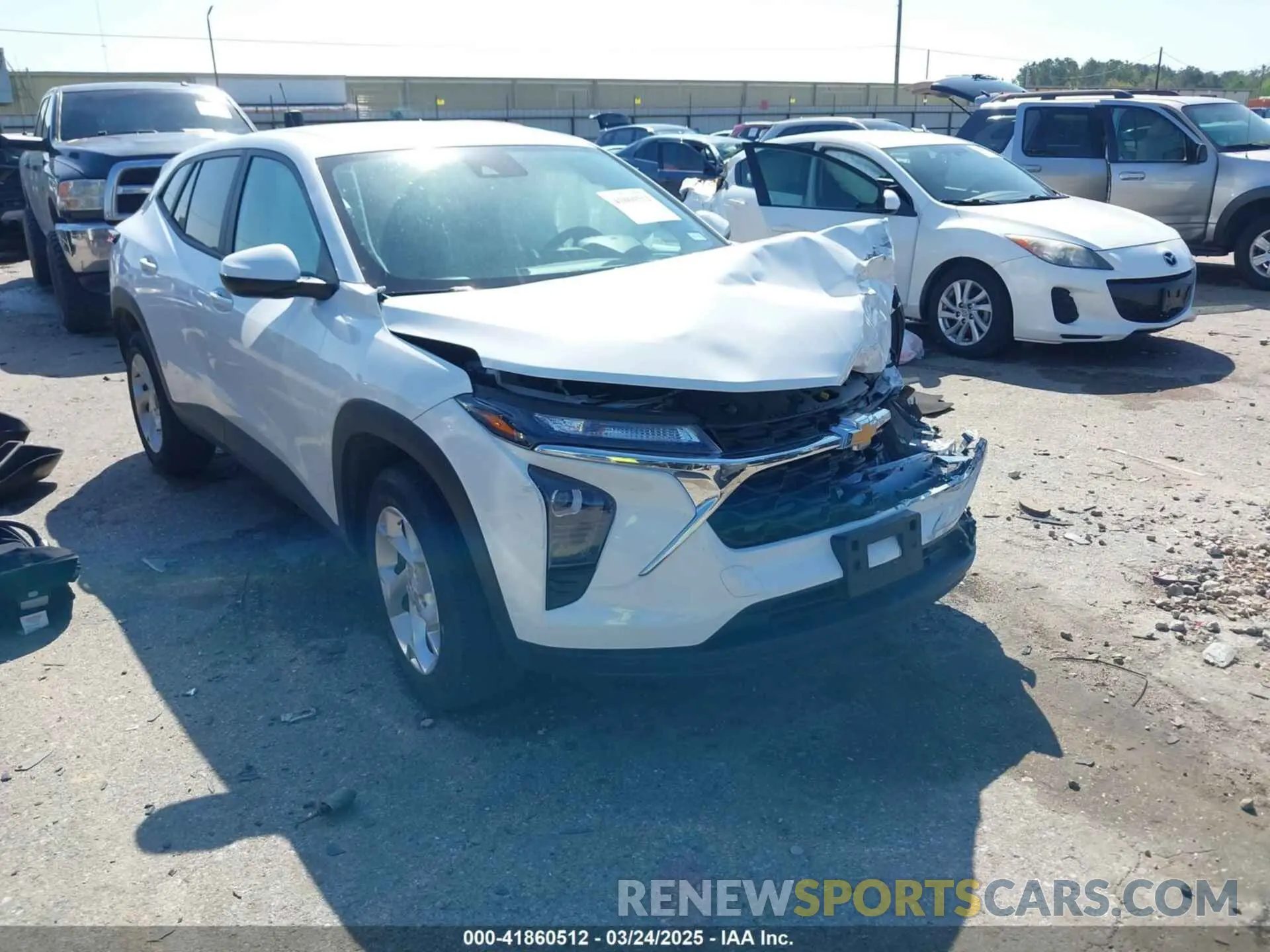 1 fotografías del automóvil dañado KL77LFE23RC101819 CHEVROLET TRAX 2024