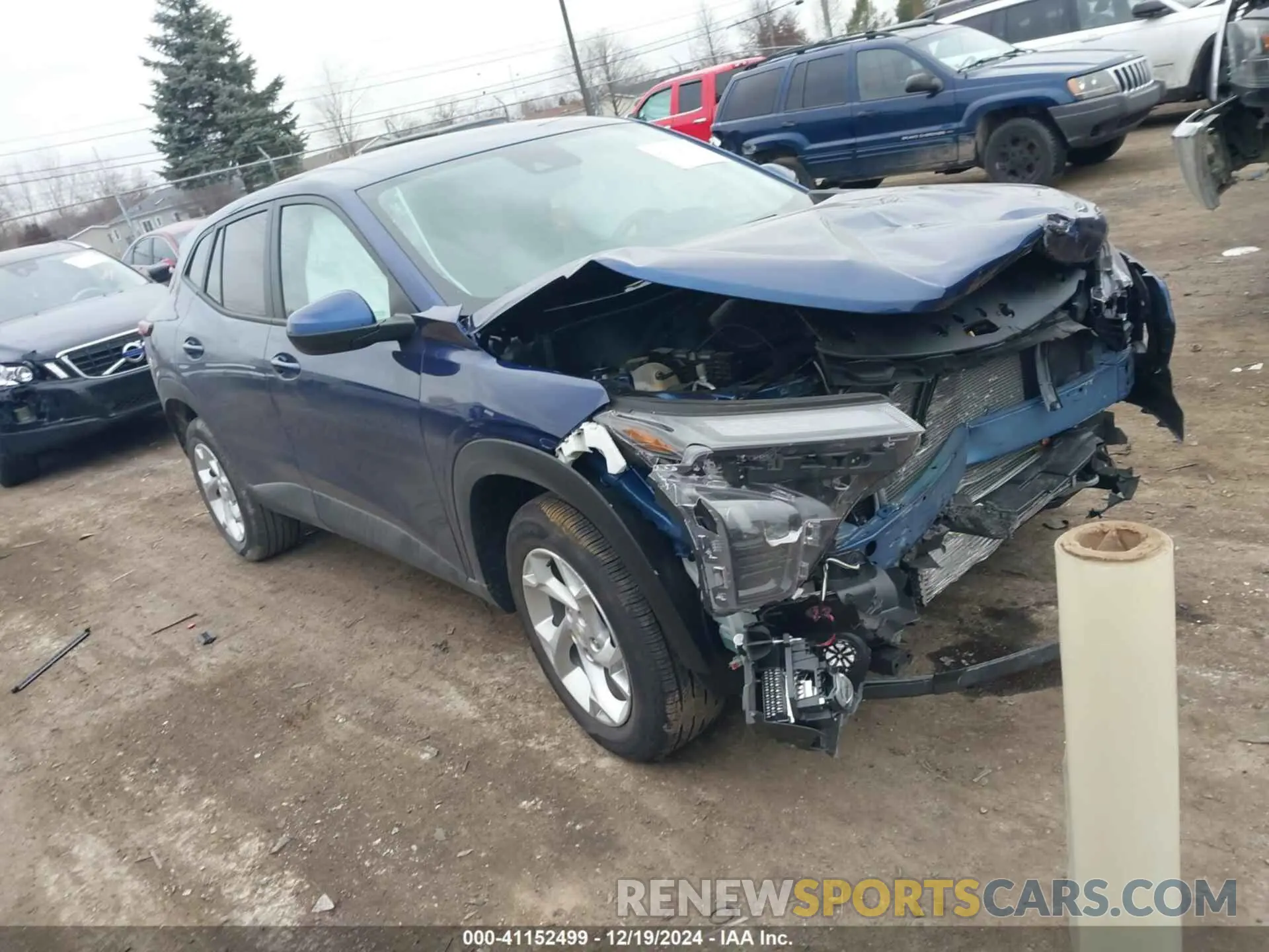 1 fotografías del automóvil dañado KL77LFE23RC109953 CHEVROLET TRAX 2024