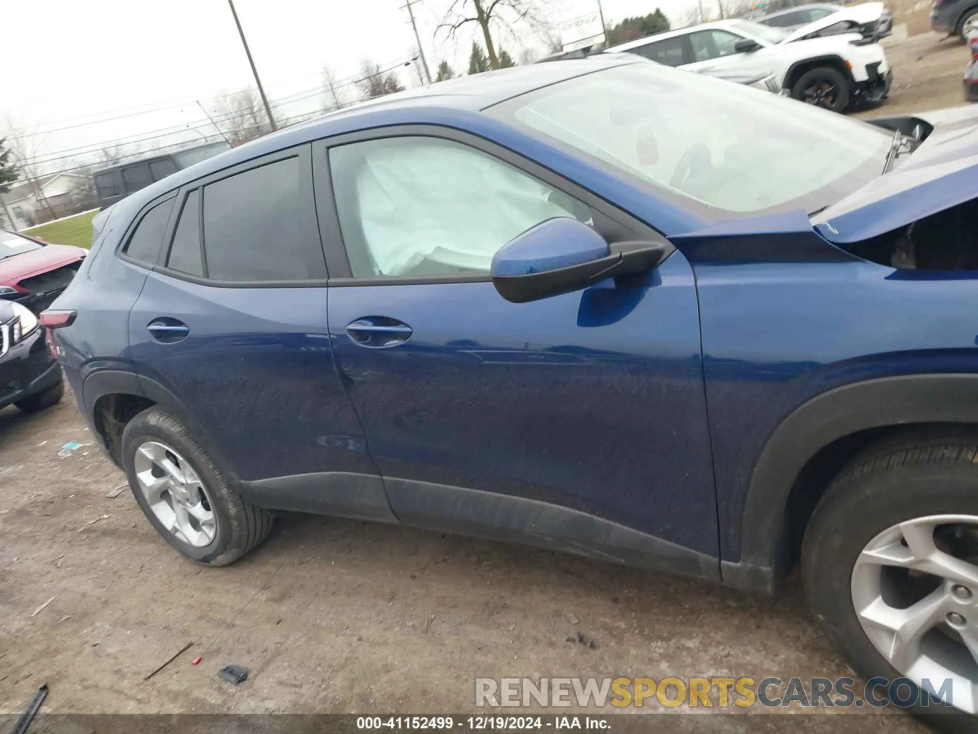 13 fotografías del automóvil dañado KL77LFE23RC109953 CHEVROLET TRAX 2024