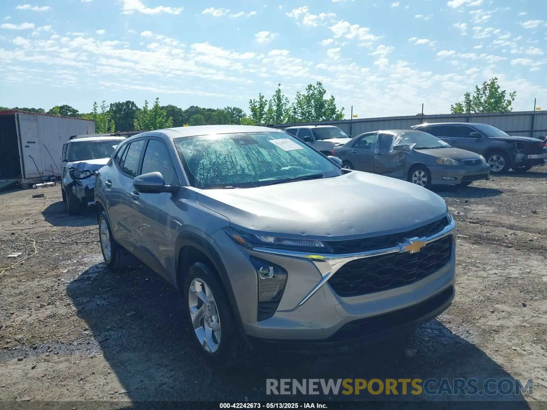 1 fotografías del automóvil dañado KL77LFE23RC112402 CHEVROLET TRAX 2024