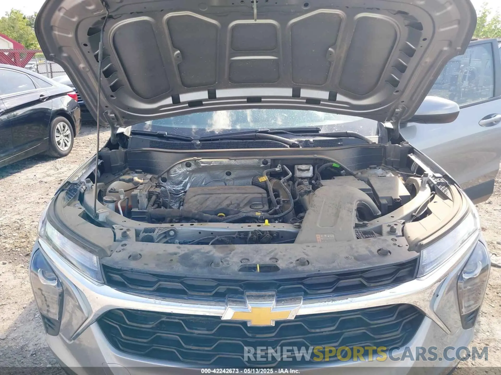10 fotografías del automóvil dañado KL77LFE23RC112402 CHEVROLET TRAX 2024