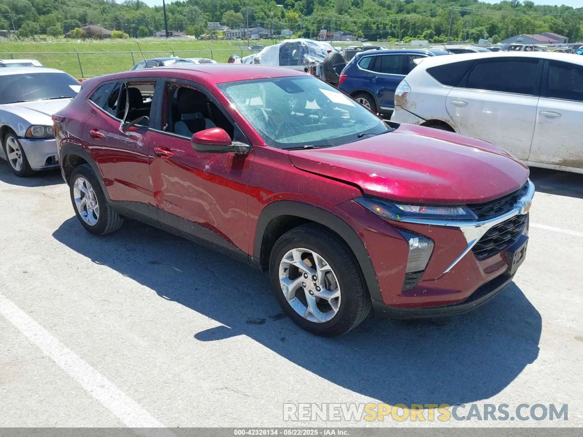 1 fotografías del automóvil dañado KL77LFE24RC133050 CHEVROLET TRAX 2024