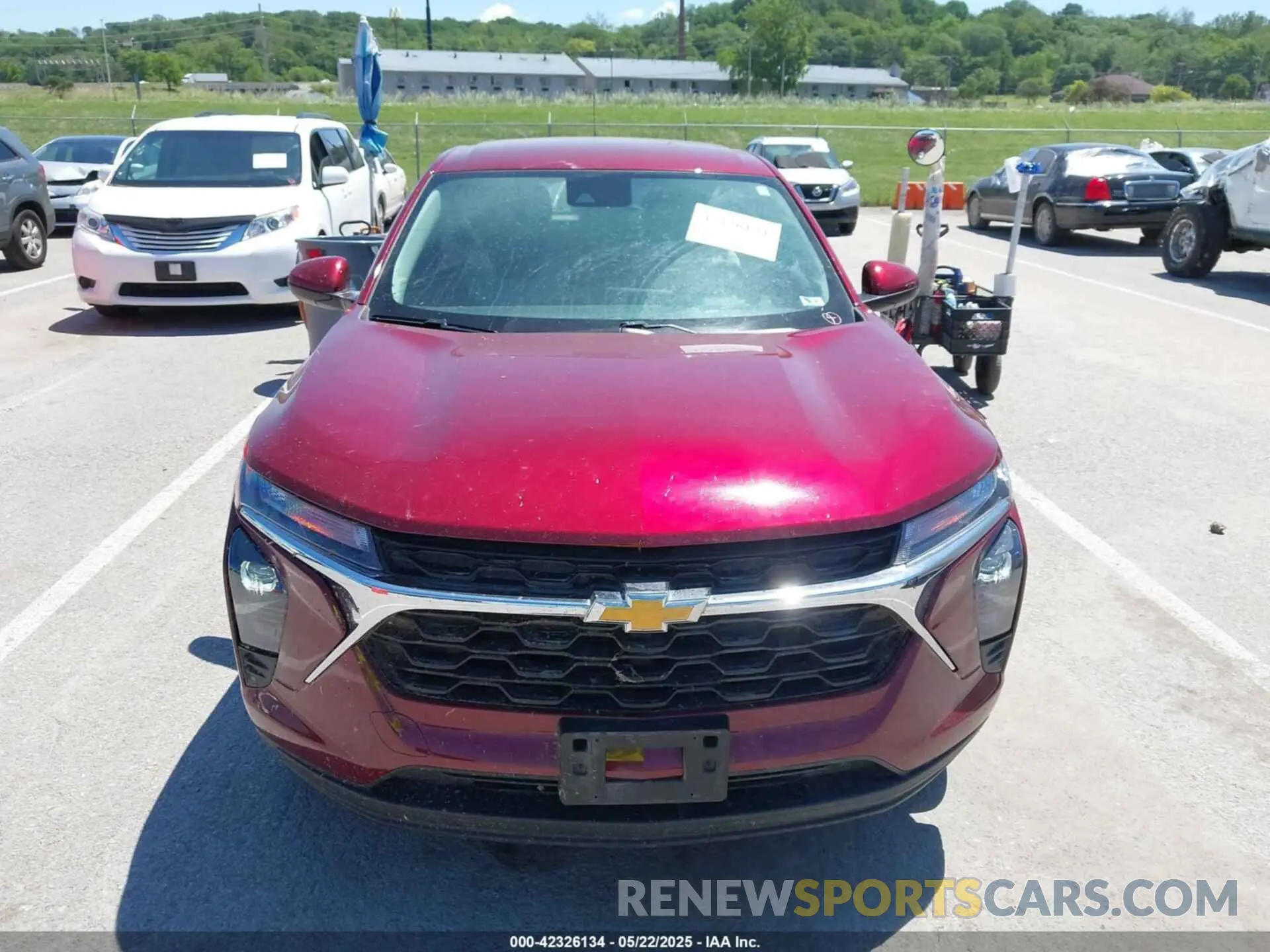 11 fotografías del automóvil dañado KL77LFE24RC133050 CHEVROLET TRAX 2024