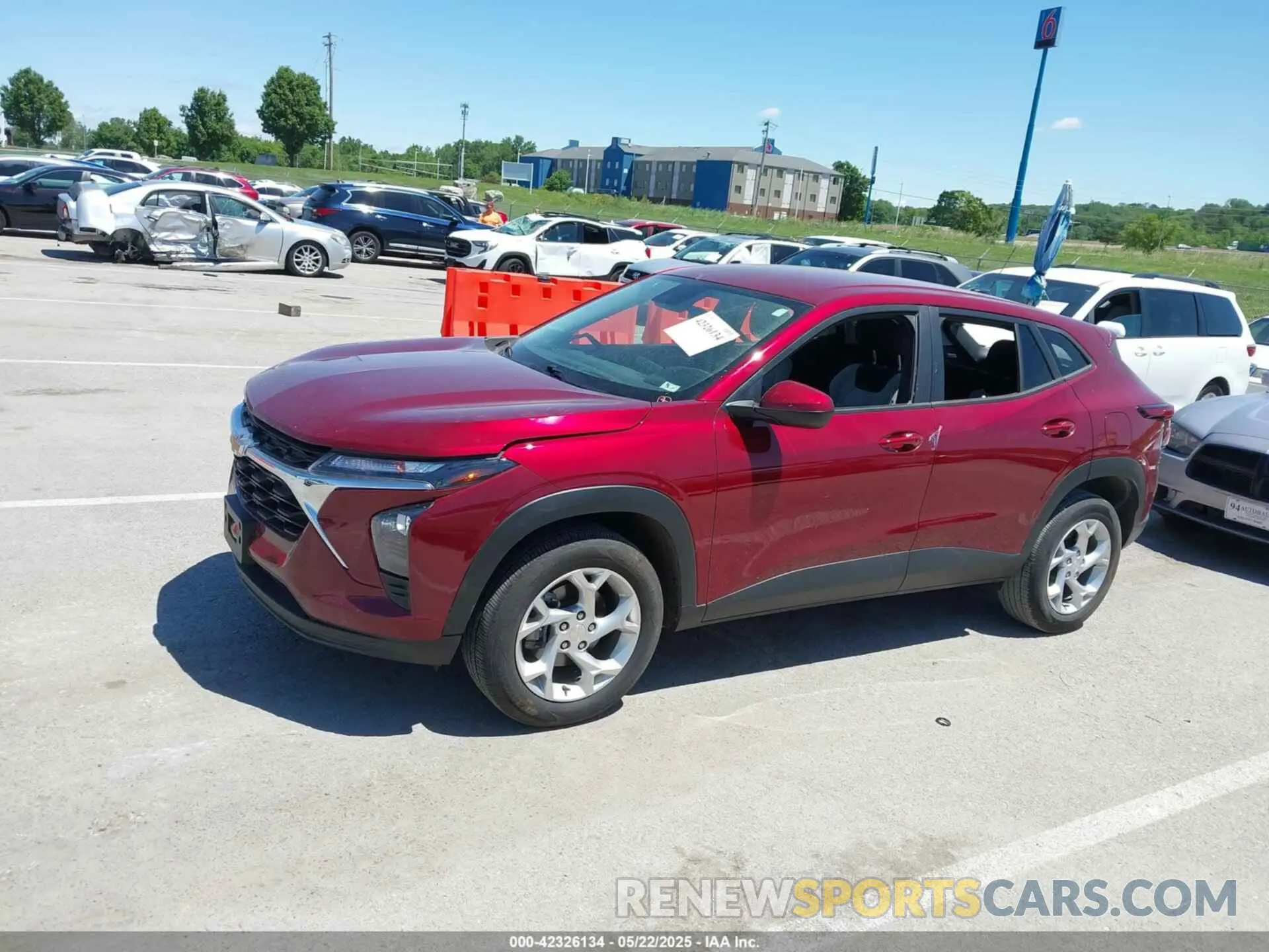13 fotografías del automóvil dañado KL77LFE24RC133050 CHEVROLET TRAX 2024