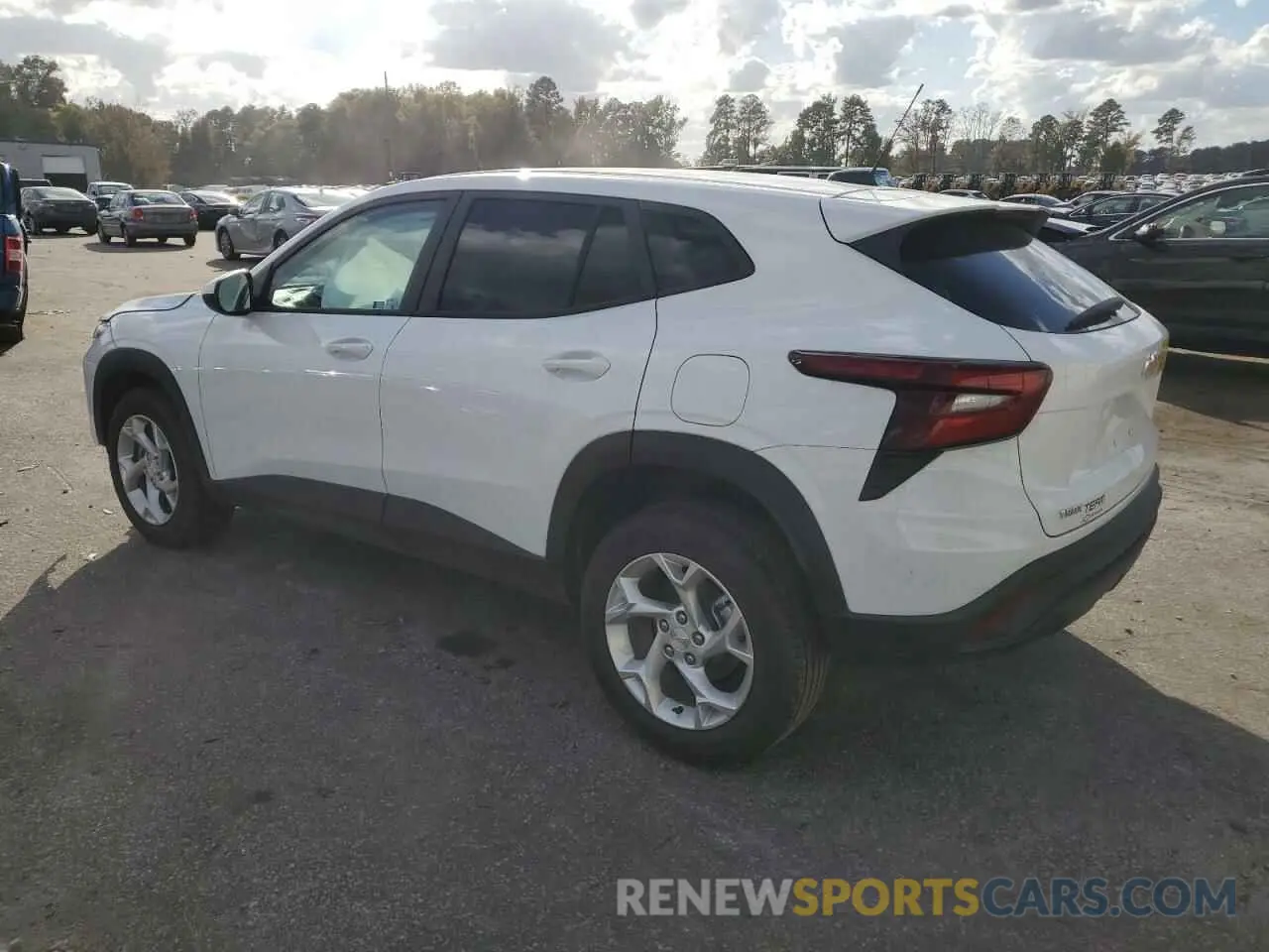 2 fotografías del automóvil dañado KL77LFE24RC138782 CHEVROLET TRAX 2024