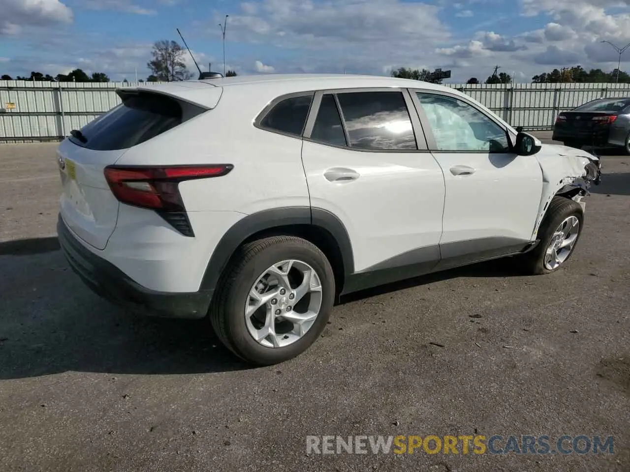 3 fotografías del automóvil dañado KL77LFE24RC138782 CHEVROLET TRAX 2024