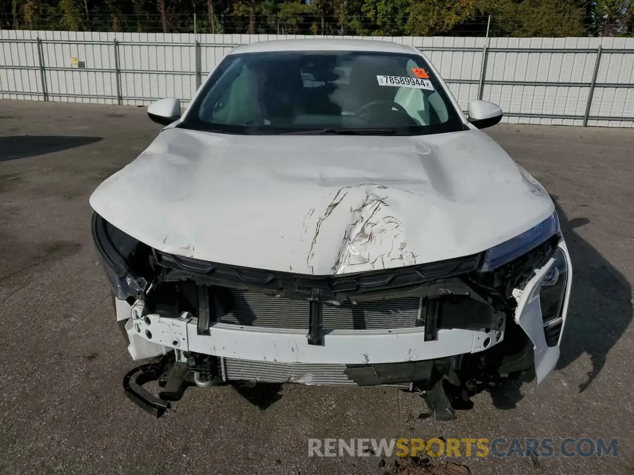 5 fotografías del automóvil dañado KL77LFE24RC138782 CHEVROLET TRAX 2024