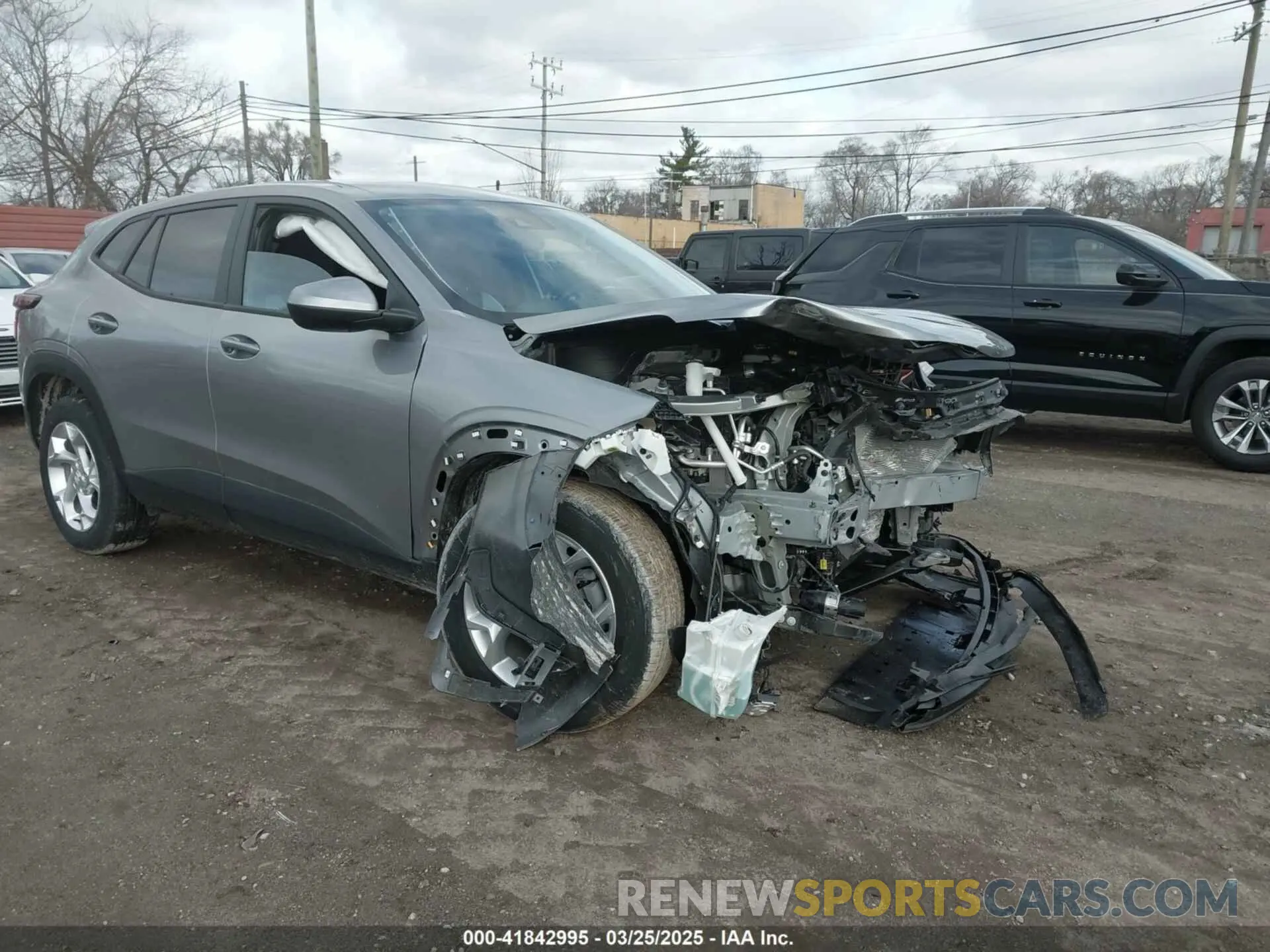 1 fotografías del automóvil dañado KL77LFE25RC020837 CHEVROLET TRAX 2024