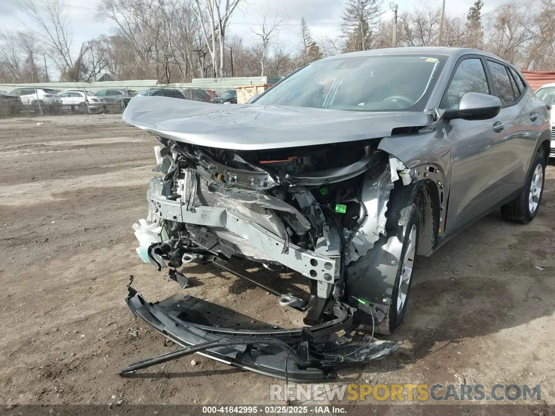 16 fotografías del automóvil dañado KL77LFE25RC020837 CHEVROLET TRAX 2024