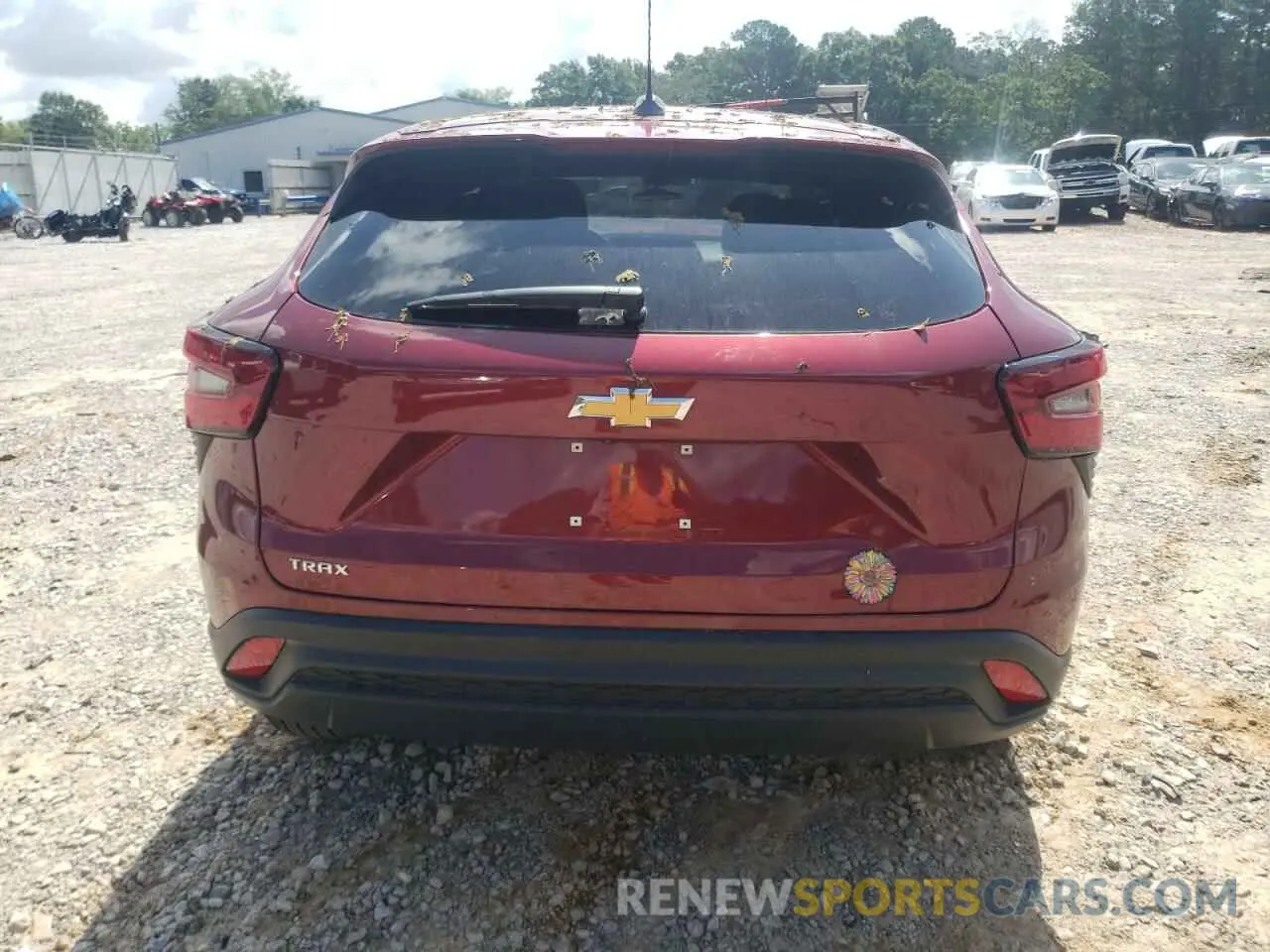 6 fotografías del automóvil dañado KL77LFE25RC077250 CHEVROLET TRAX 2024