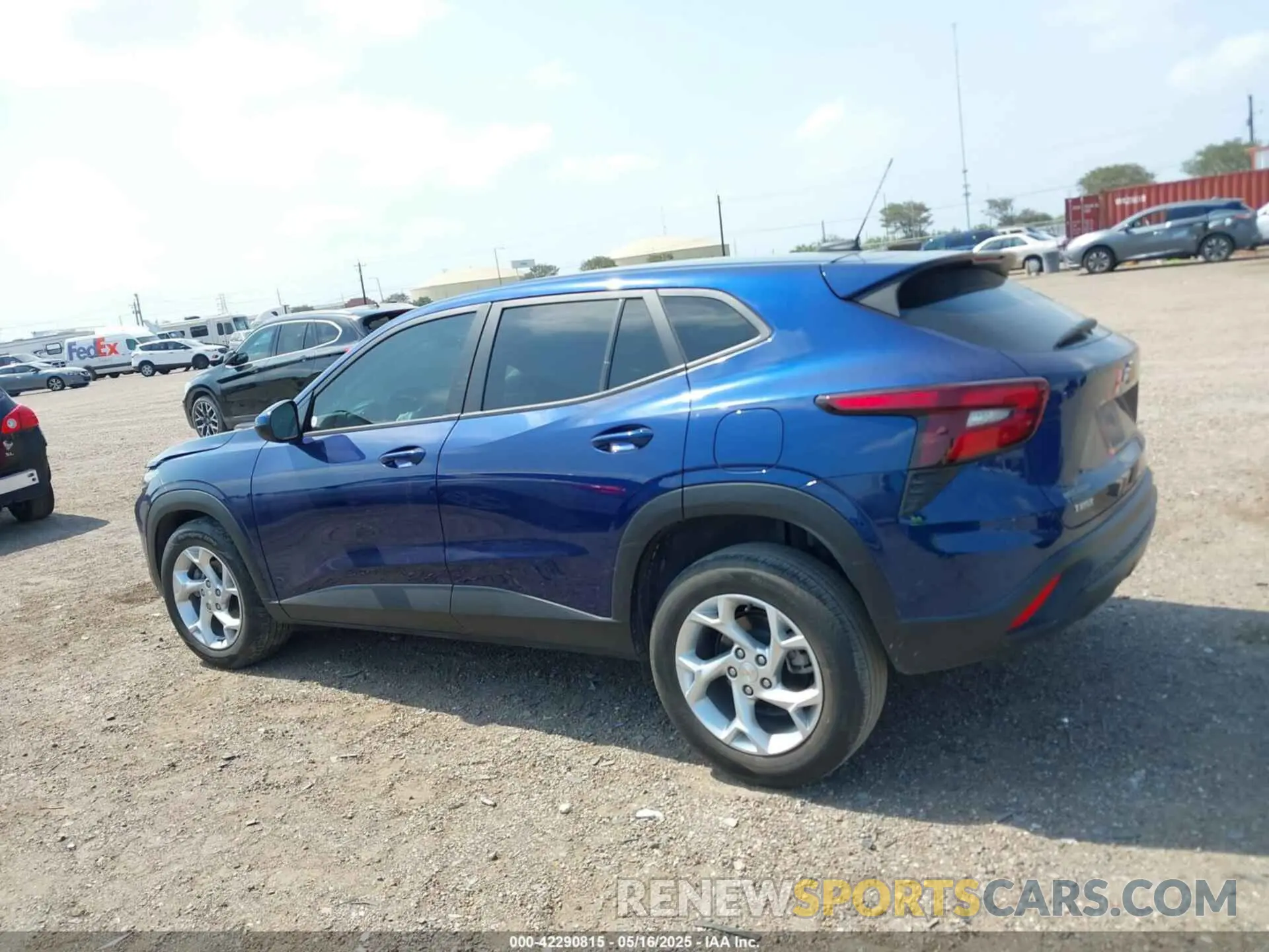 14 fotografías del automóvil dañado KL77LFE25RC166283 CHEVROLET TRAX 2024