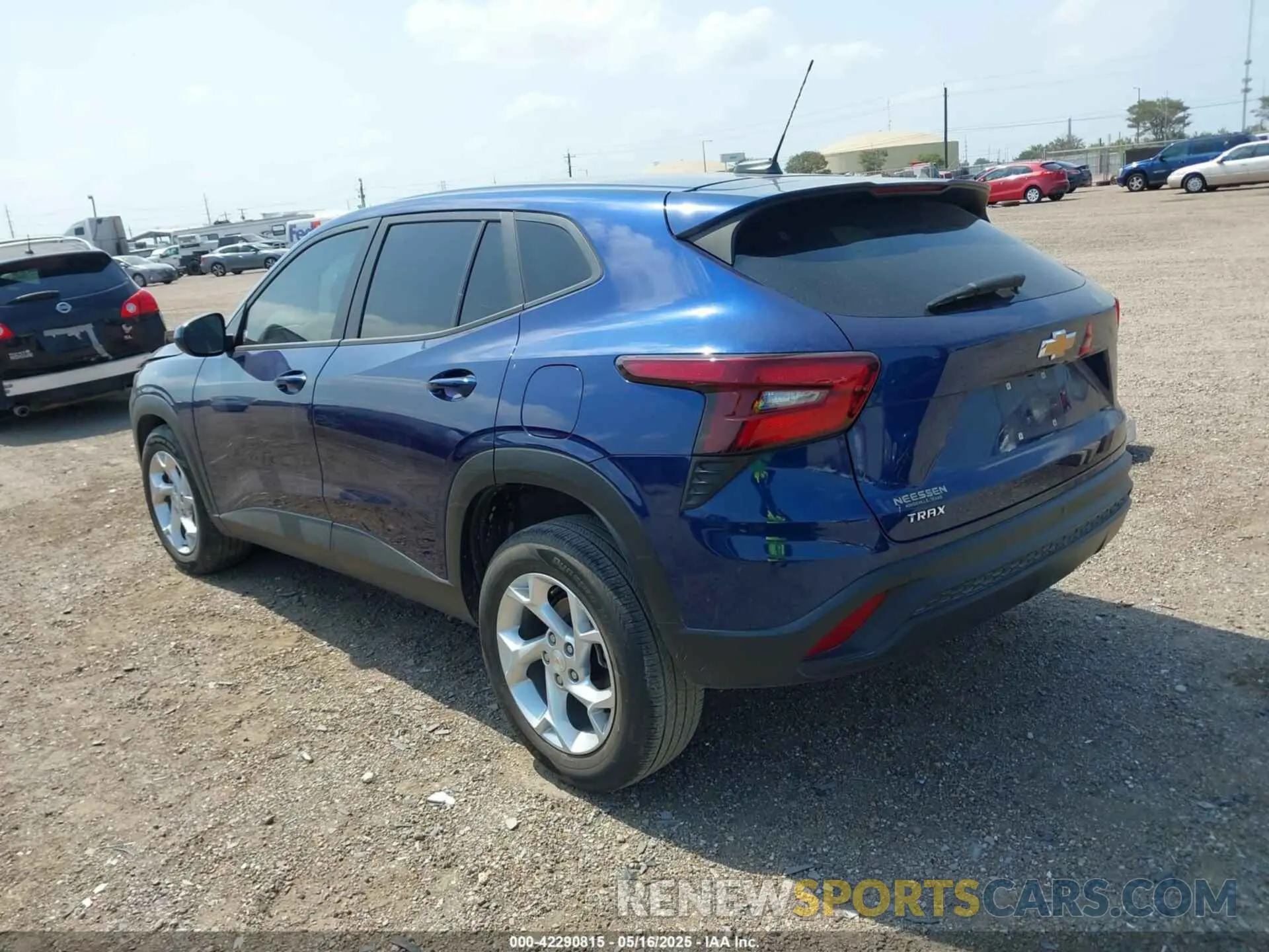 3 fotografías del automóvil dañado KL77LFE25RC166283 CHEVROLET TRAX 2024