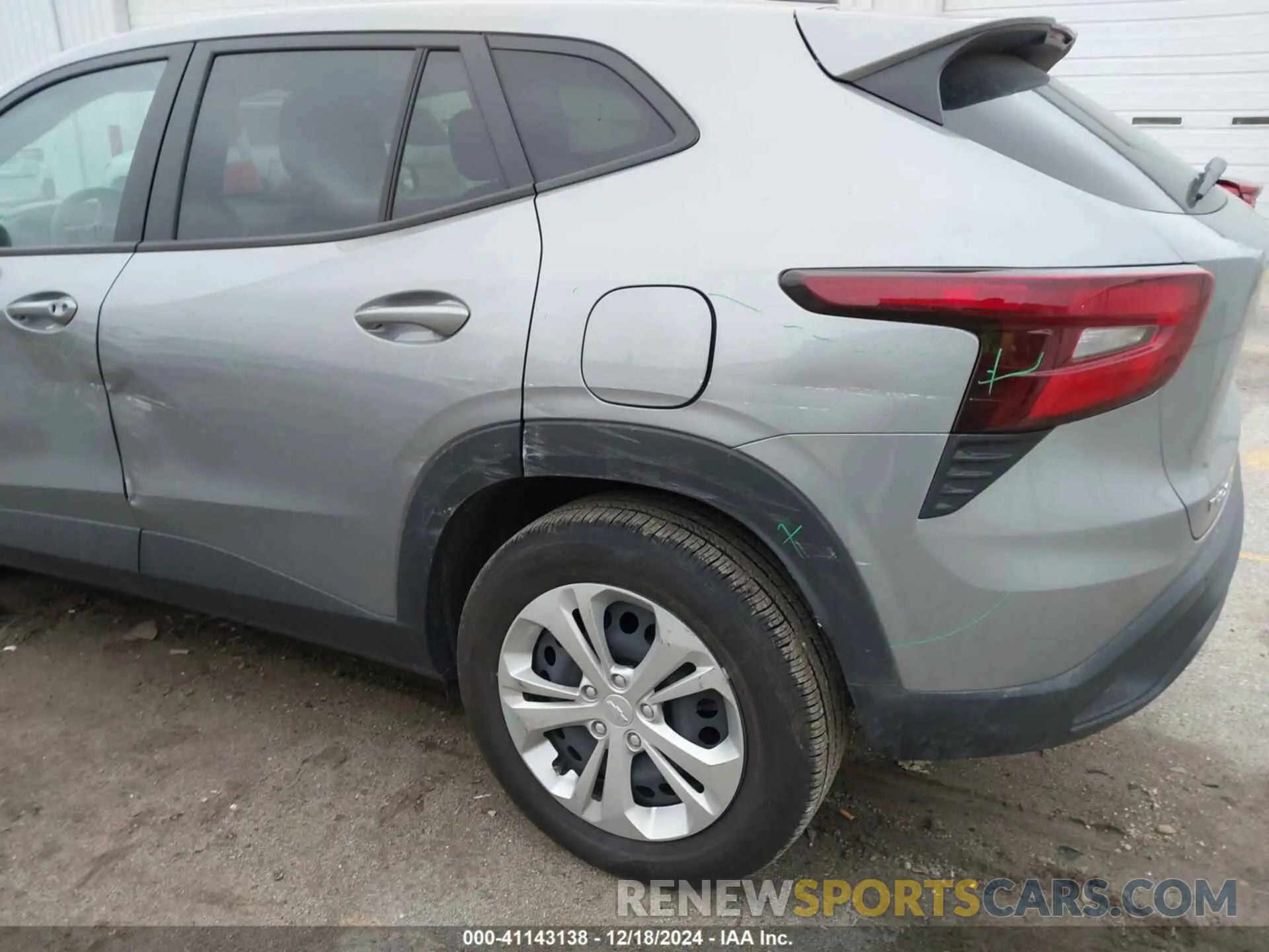 19 fotografías del automóvil dañado KL77LFE25RC183309 CHEVROLET TRAX 2024