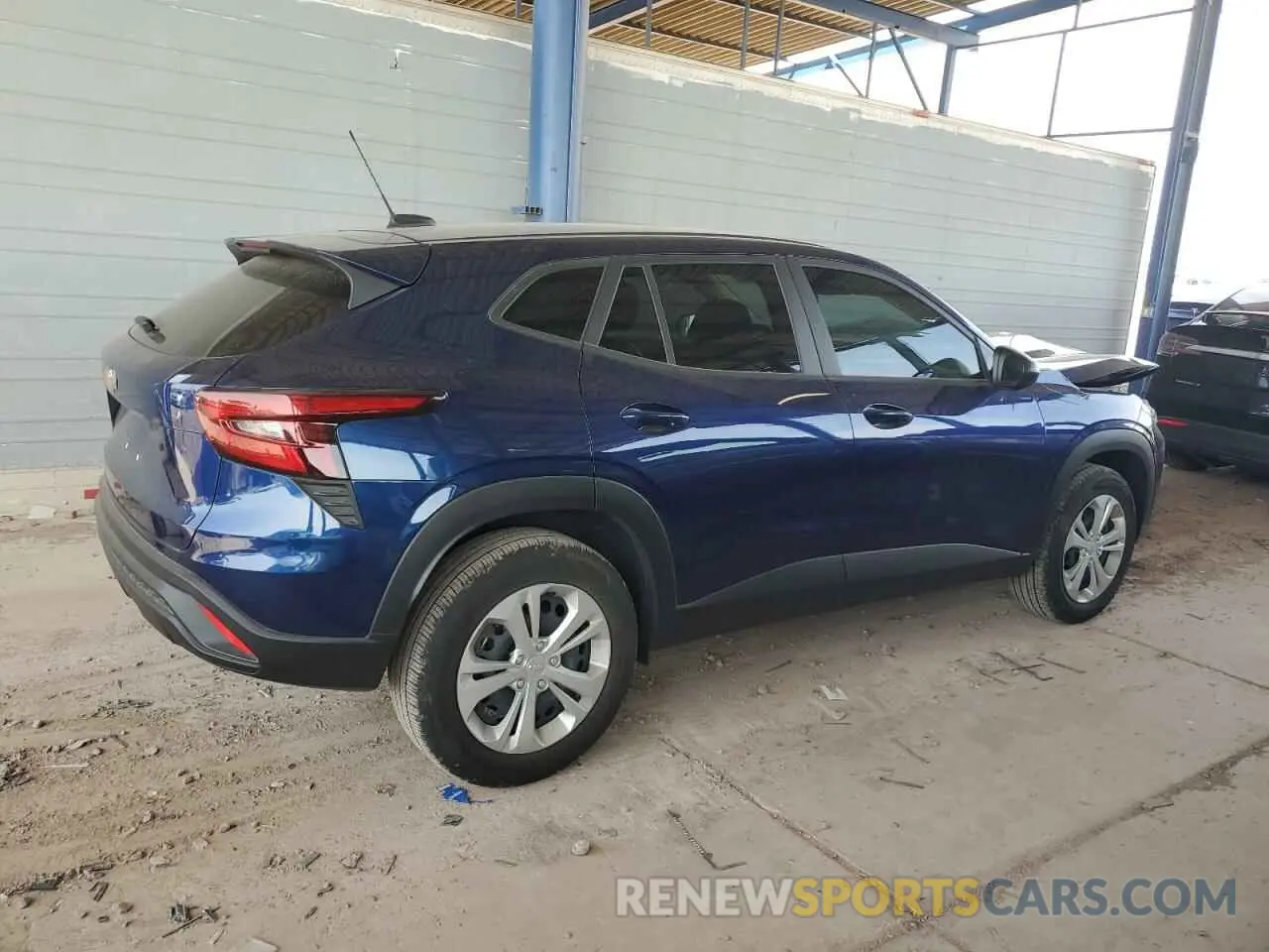 3 fotografías del automóvil dañado KL77LFE25RC213490 CHEVROLET TRAX 2024