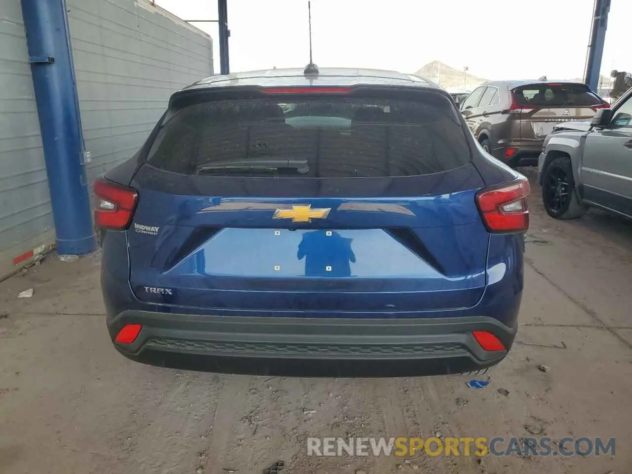 6 fotografías del automóvil dañado KL77LFE25RC213490 CHEVROLET TRAX 2024
