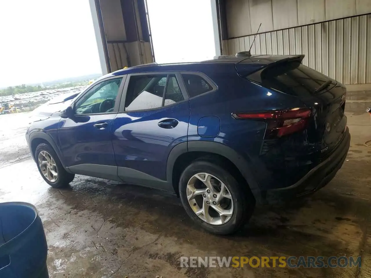 2 fotografías del automóvil dañado KL77LFE26RC014867 CHEVROLET TRAX 2024
