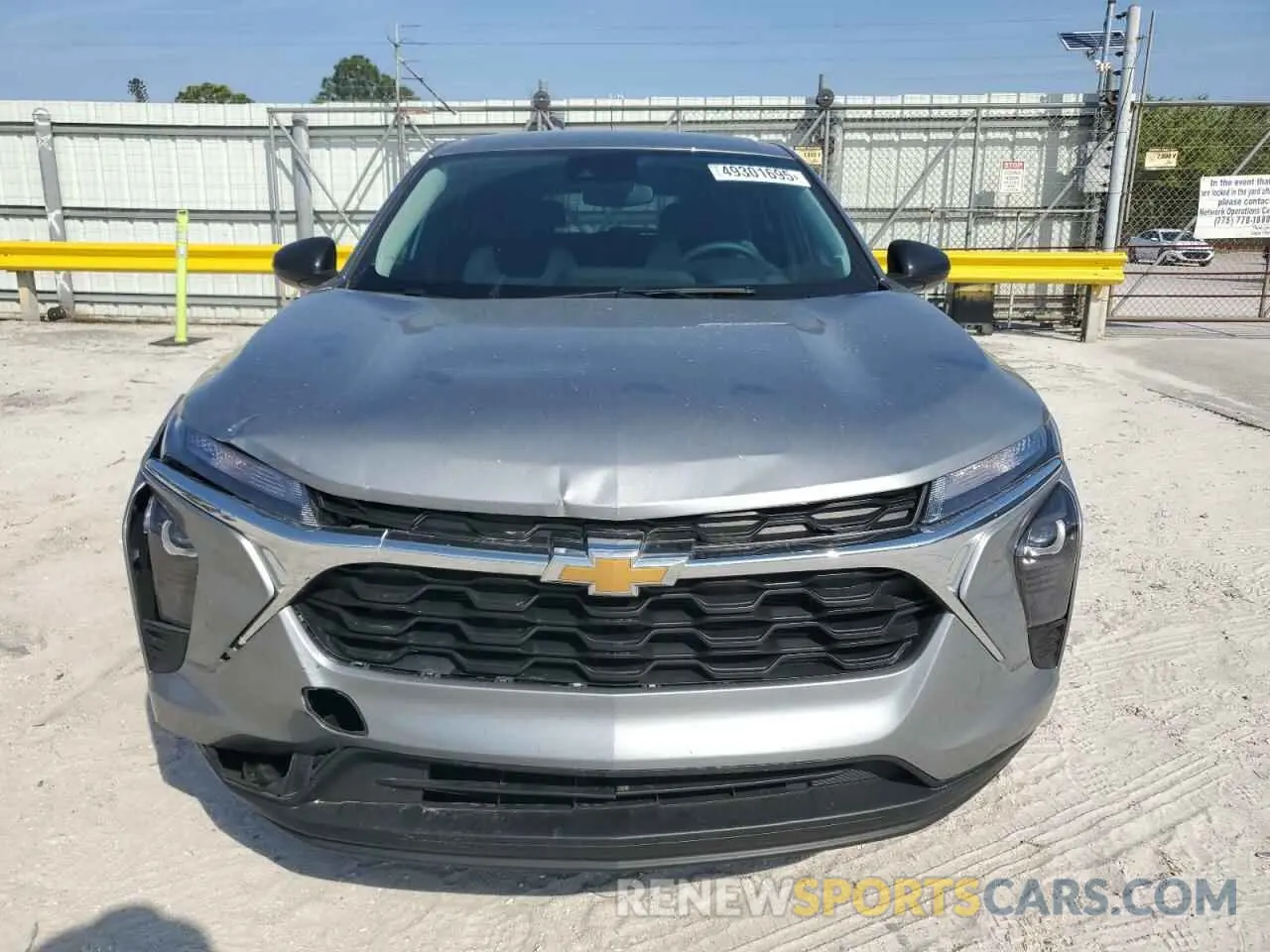 5 fotografías del automóvil dañado KL77LFE26RC203907 CHEVROLET TRAX 2024