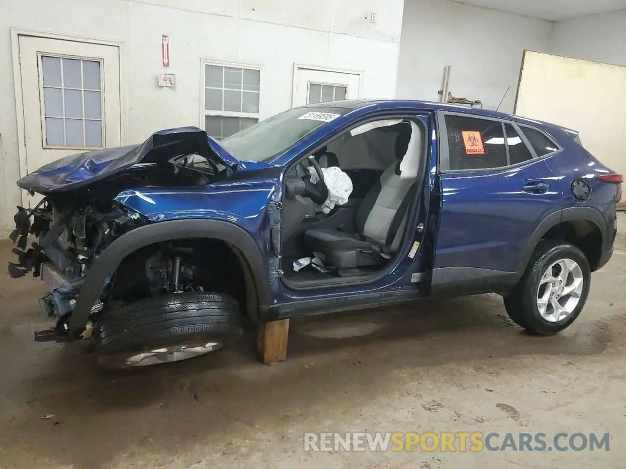 1 fotografías del automóvil dañado KL77LFE26RC224269 CHEVROLET TRAX 2024