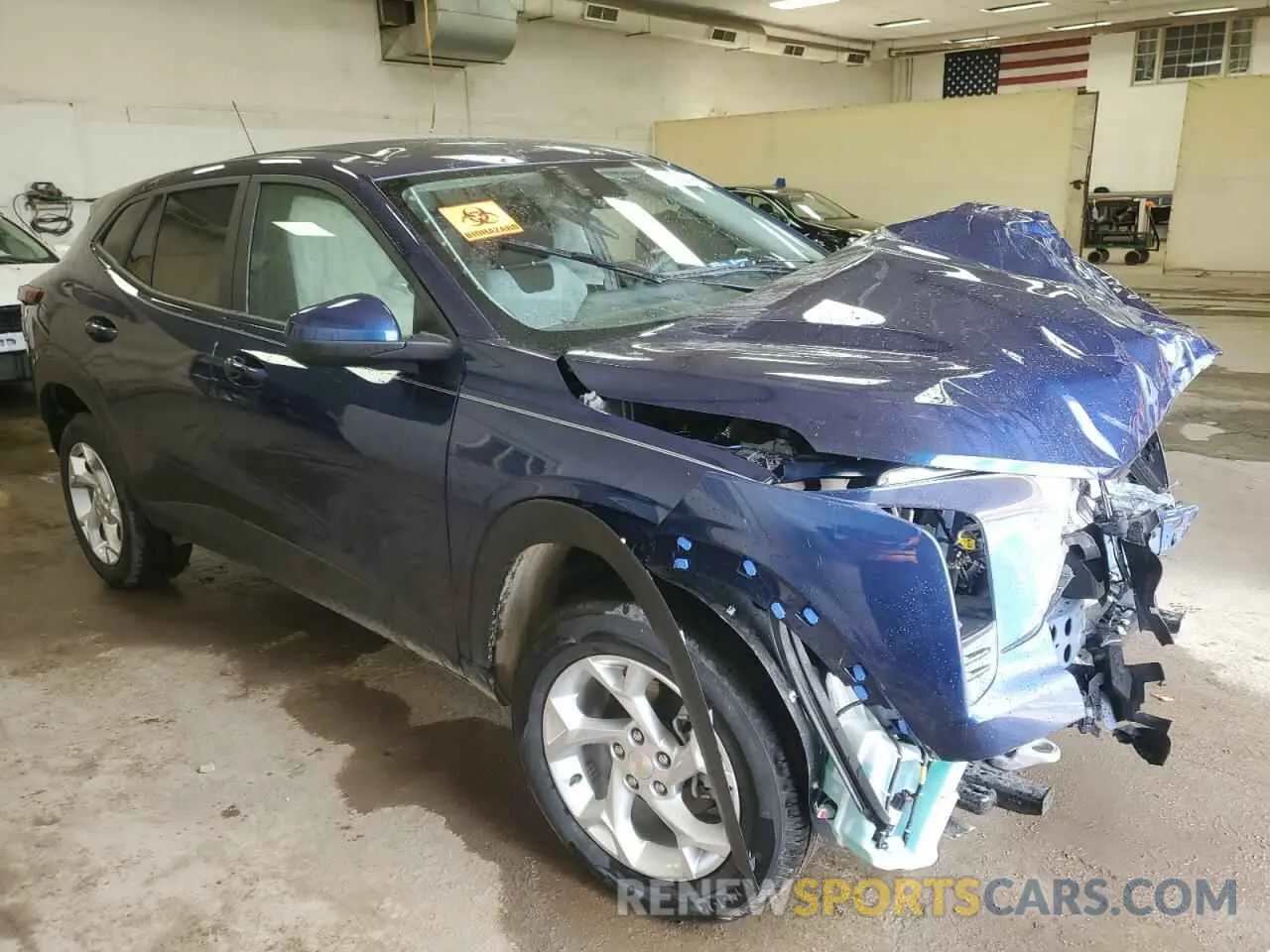 4 fotografías del automóvil dañado KL77LFE26RC224269 CHEVROLET TRAX 2024