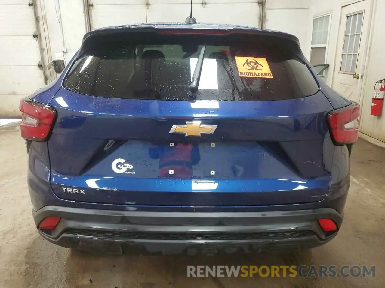 6 fotografías del automóvil dañado KL77LFE26RC224269 CHEVROLET TRAX 2024