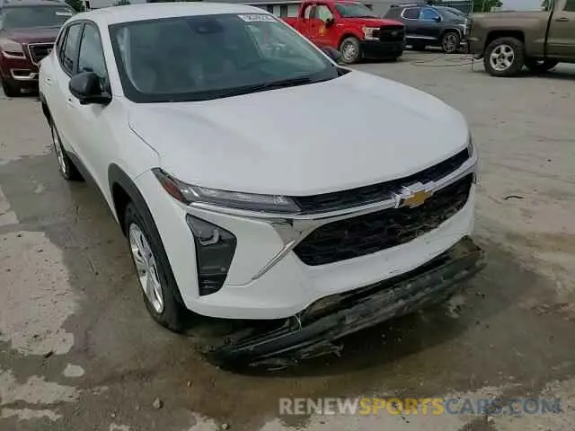 14 fotografías del automóvil dañado KL77LFE27RC019897 CHEVROLET TRAX 2024
