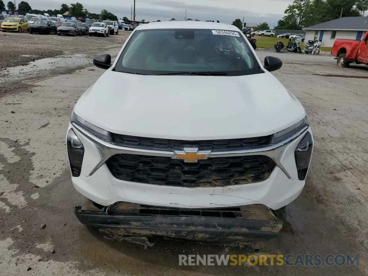 5 fotografías del automóvil dañado KL77LFE27RC019897 CHEVROLET TRAX 2024