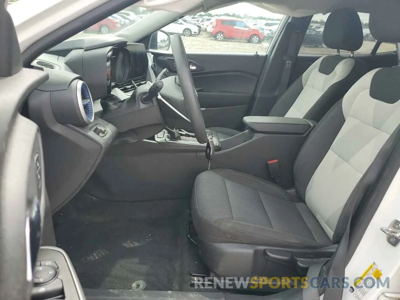 7 fotografías del automóvil dañado KL77LFE27RC019897 CHEVROLET TRAX 2024
