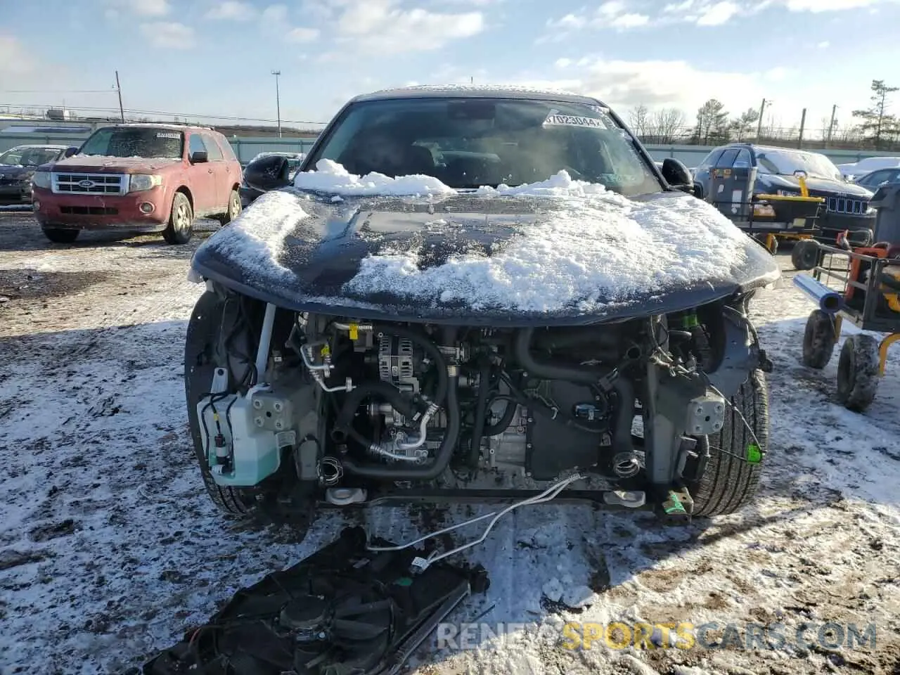 5 fotografías del automóvil dañado KL77LFE27RC041351 CHEVROLET TRAX 2024
