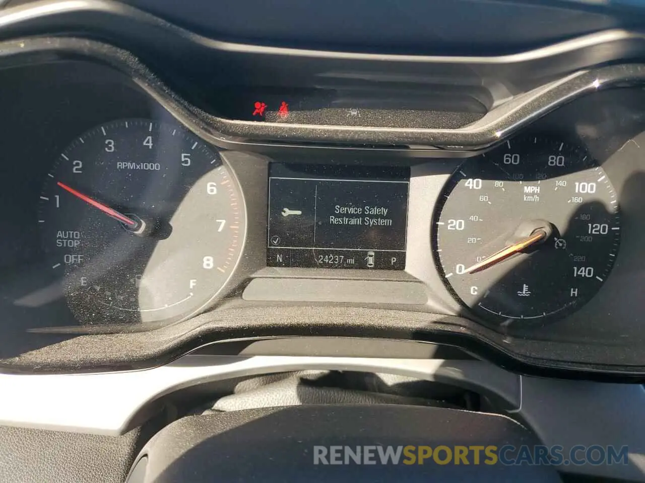 9 fotografías del automóvil dañado KL77LFE27RC046761 CHEVROLET TRAX 2024